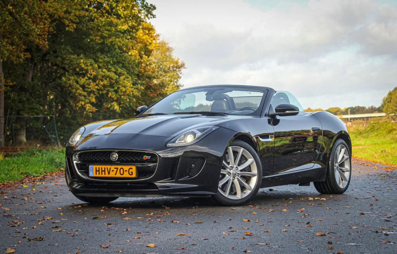 Jaguar F-Type 3.0 V6 S 381 PK Vision Pack/Memory Pack/Climate Pa Noir - 1