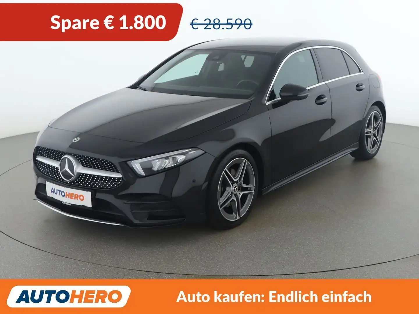 Mercedes-Benz A 180 A 180 AMG Line Schwarz - 1