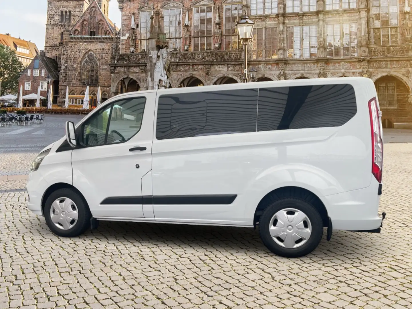 Ford Transit Custom Kombi 320 L1 Trend 2.0 TDCi AHK Tempomat Blanc - 2