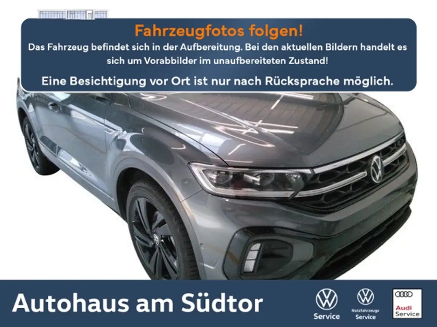 Volkswagen T-Roc R-Line 1.5 TSI DSG | LED RFK ACC Navi Grau - 1
