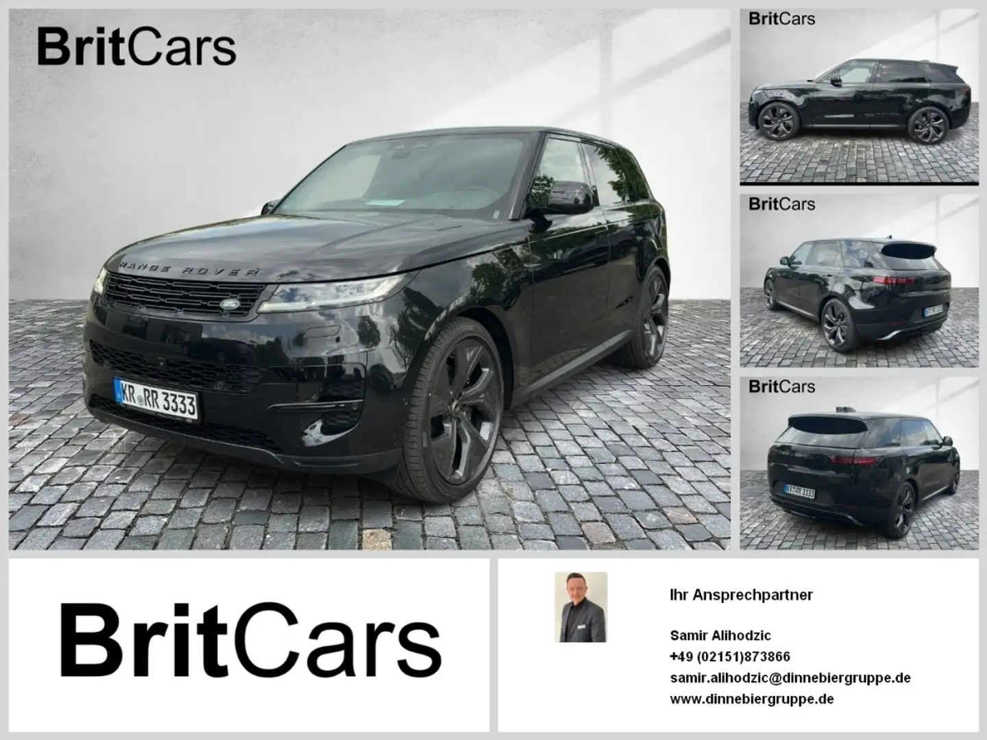 Land Rover Range Rover Sport D300 SE Luft*23 Zoll*SoftClose* Nero - 1