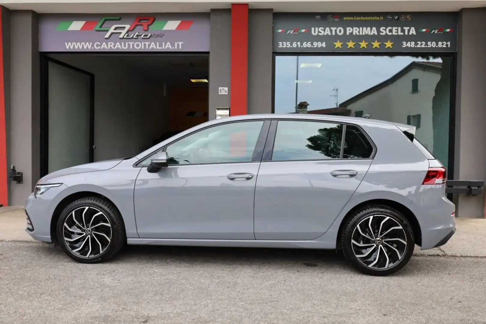 Volkswagen Golf VIII 2.0 TDI 150 CV DSG 17" PREZZO REALE Tagl. VW Grijs - 2