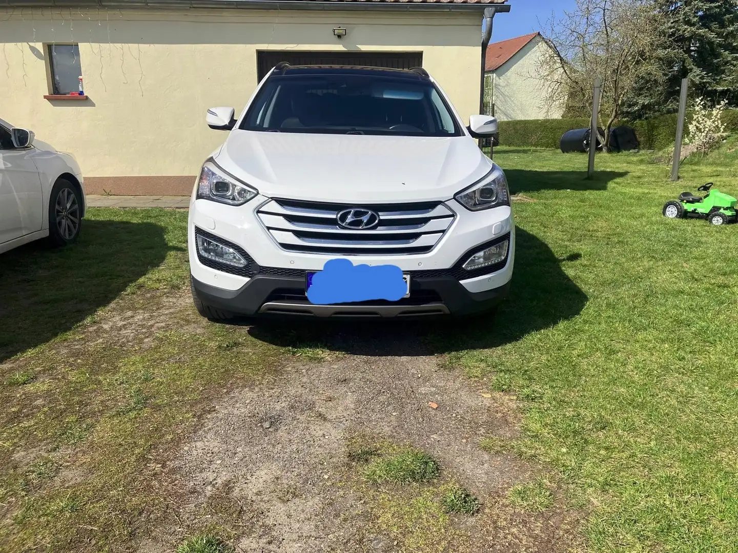 Hyundai SANTA FE Santa Fe 2.2 CRDI 4WD Automatik Style Weiß - 1