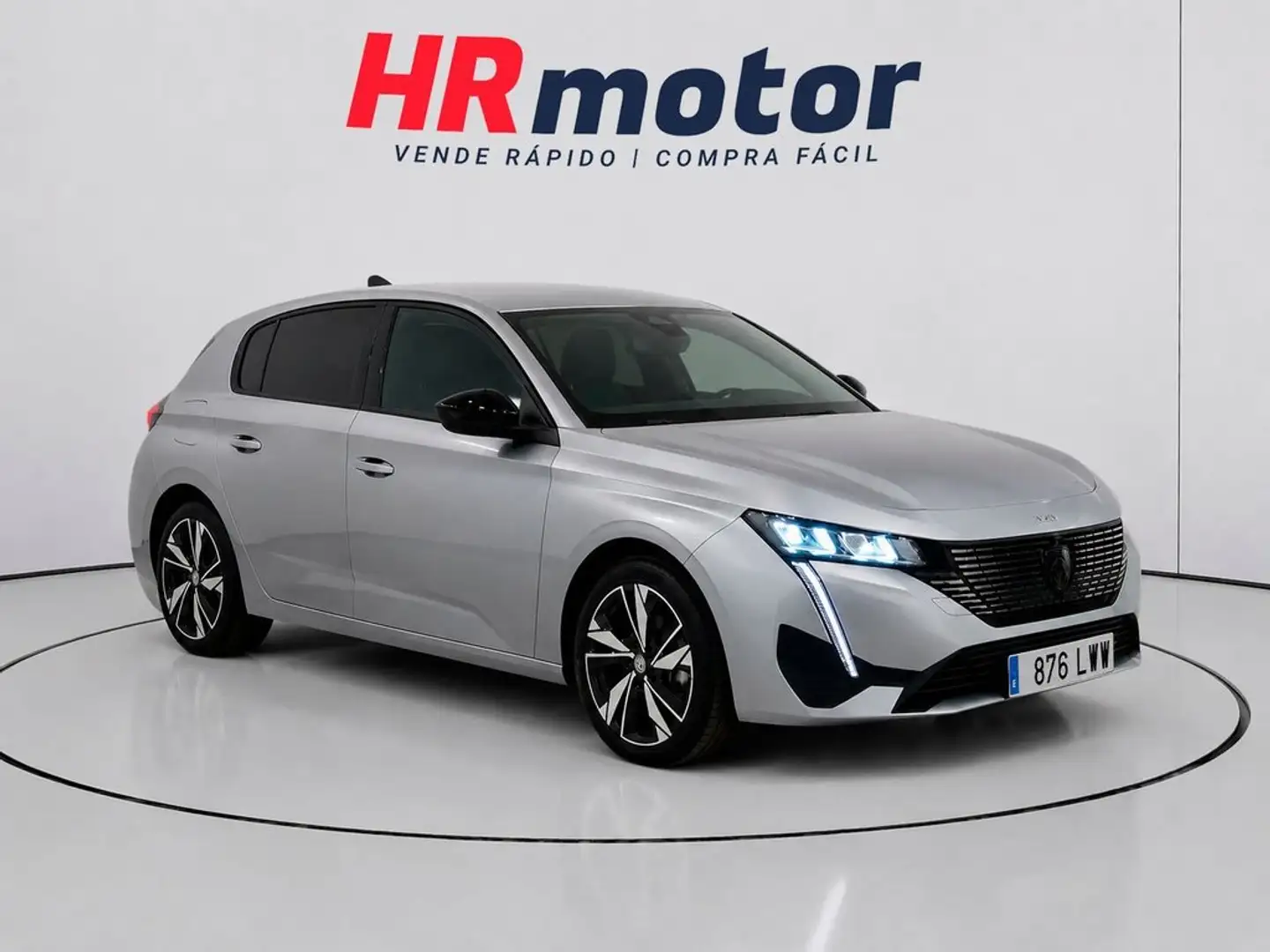 Peugeot 308 1.2 PureTech S&S Allure 130 Gris - 1