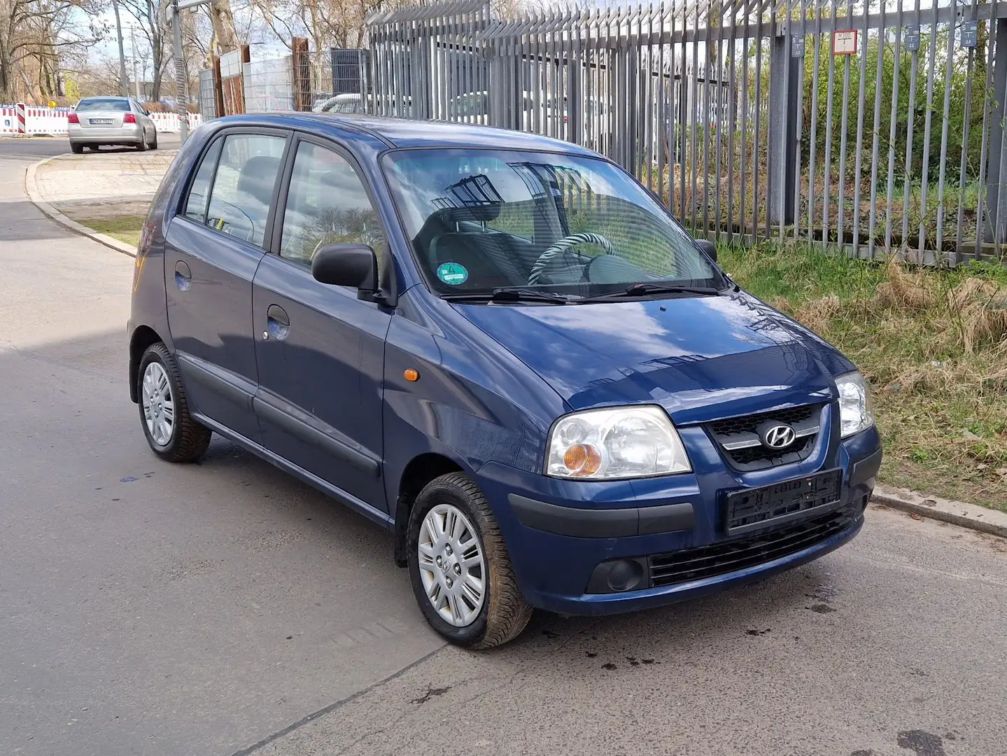 Hyundai Atos IDEAL FÜR ANFÄNGER-TUV UND ASU NEU Albastru - 1