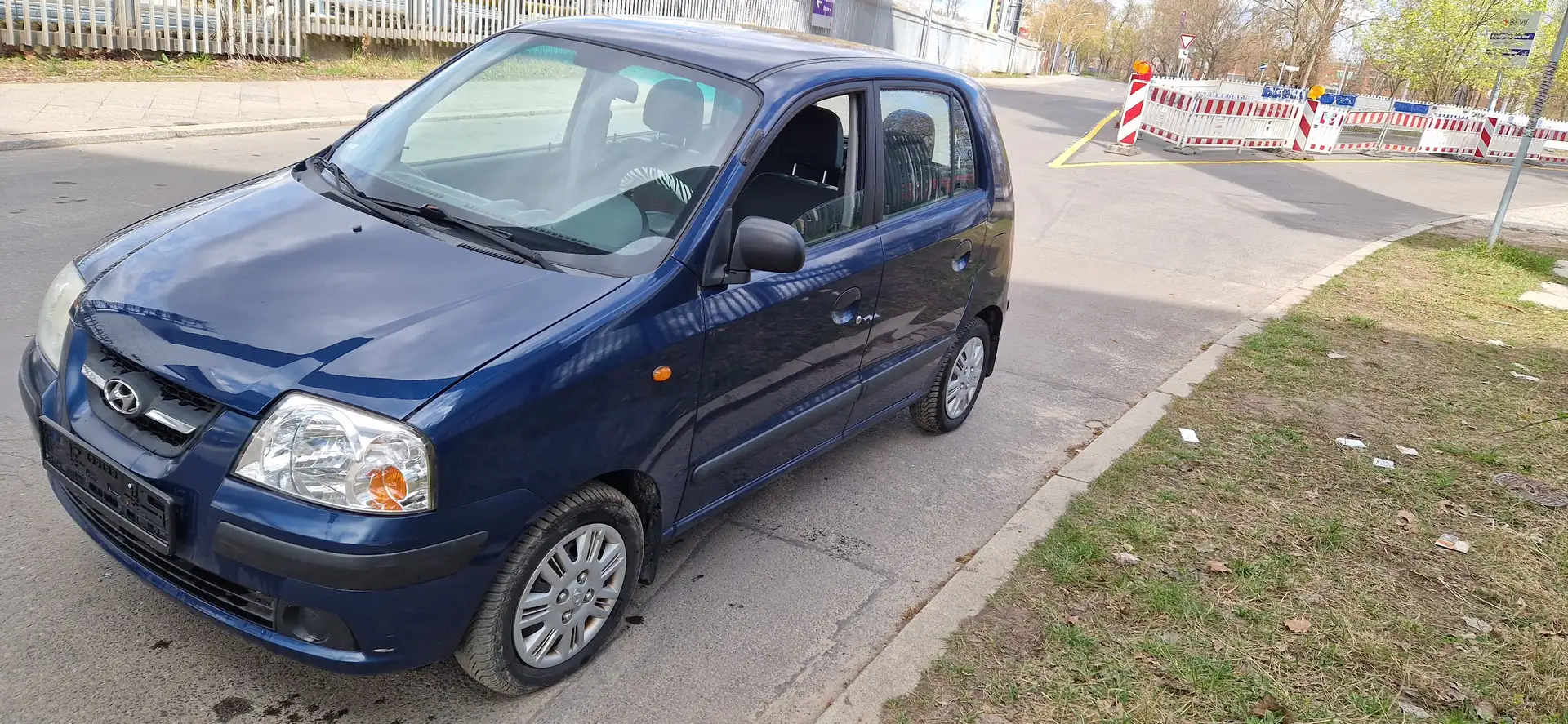 Hyundai Atos IDEAL FÜR ANFÄNGER-TUV UND ASU NEU Albastru - 2
