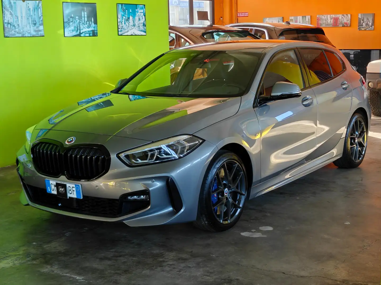 BMW 120 120d xdrive Msport 50 Years Auto Grigio - 1