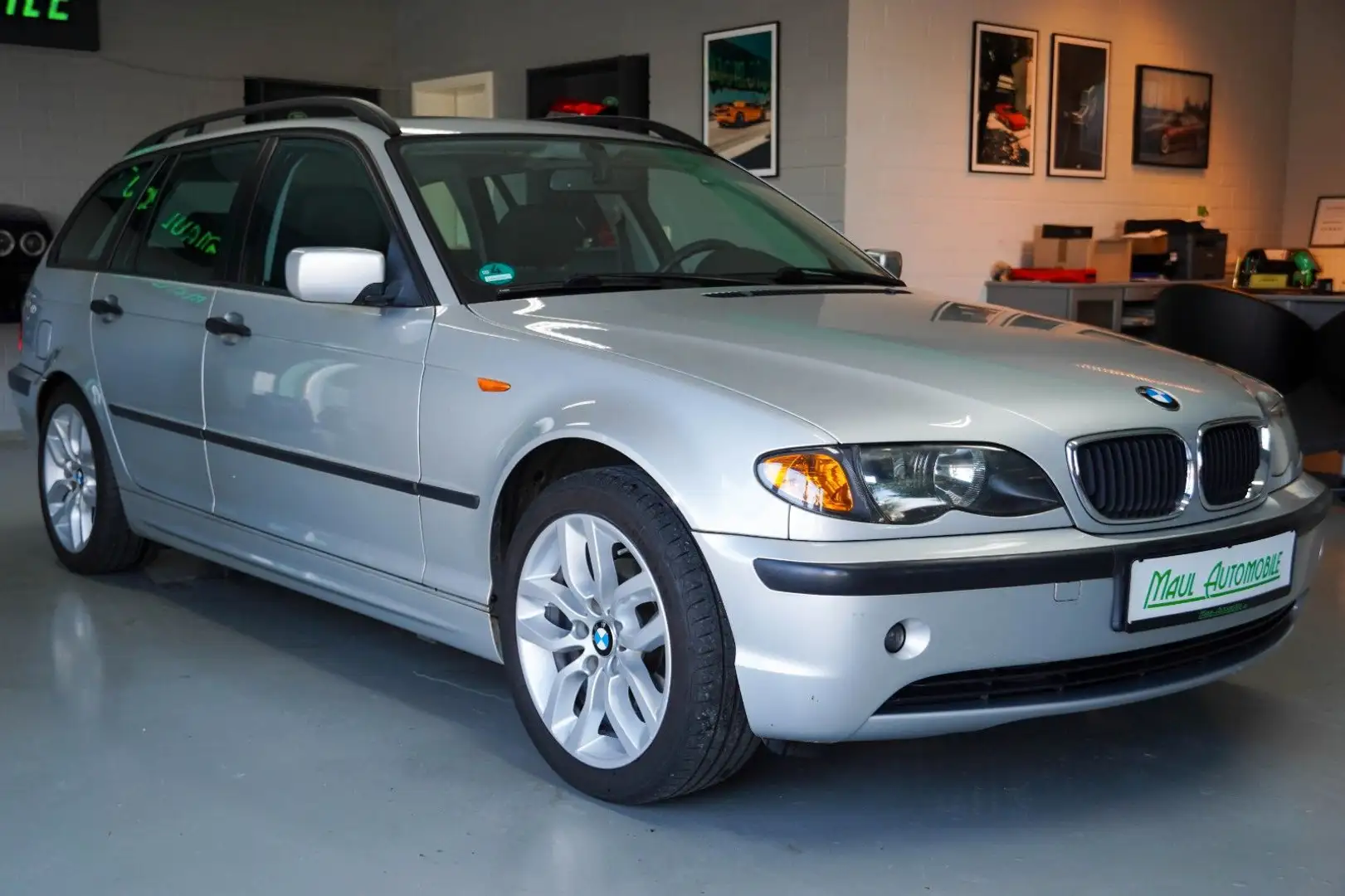 BMW 318 3 Touring 318i Klima 8-Fach Zilver - 2