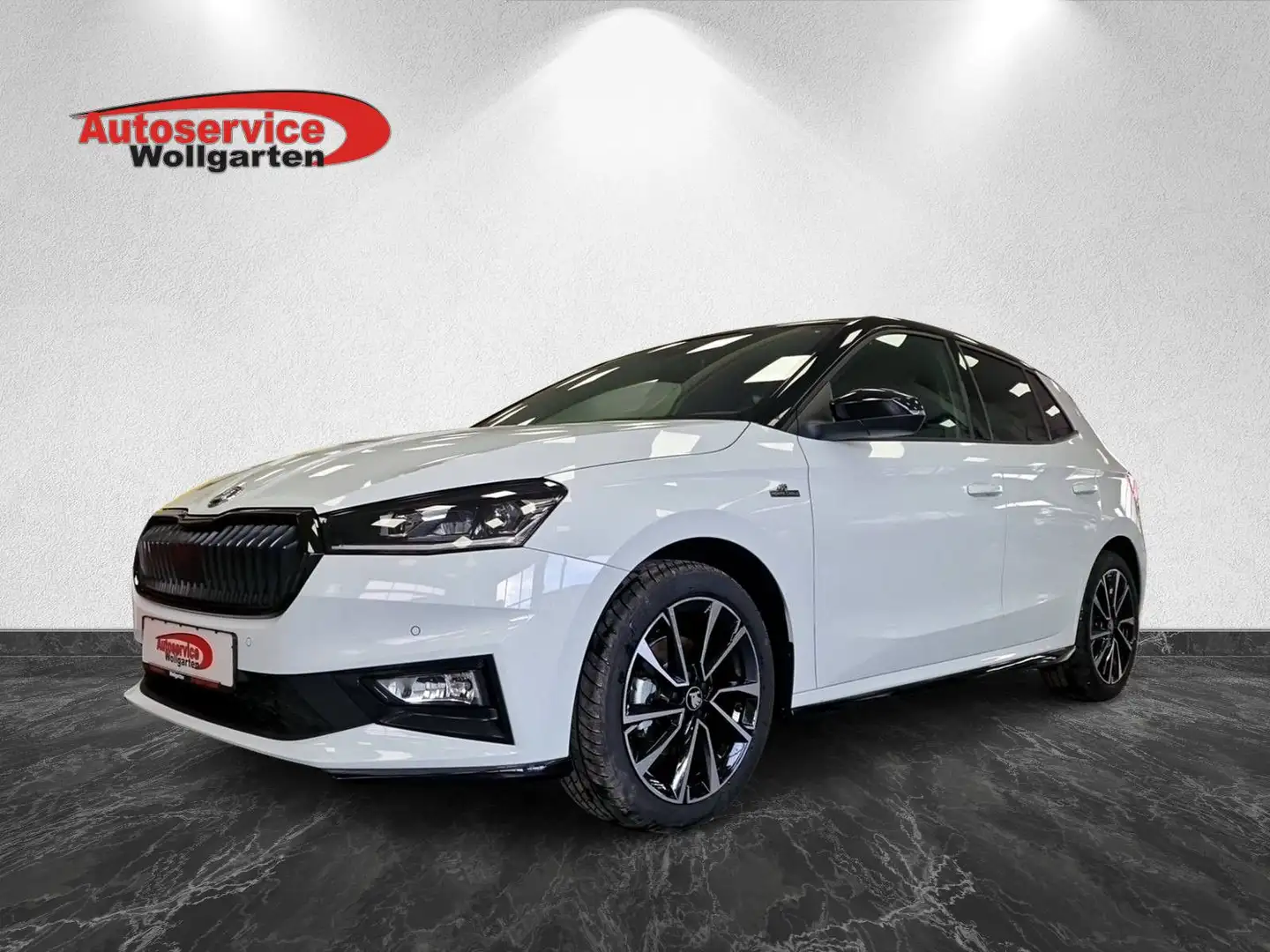 Skoda Fabia Monte Carlo DSG Navi Kessy SHZ RFK 17" Blanco - 2