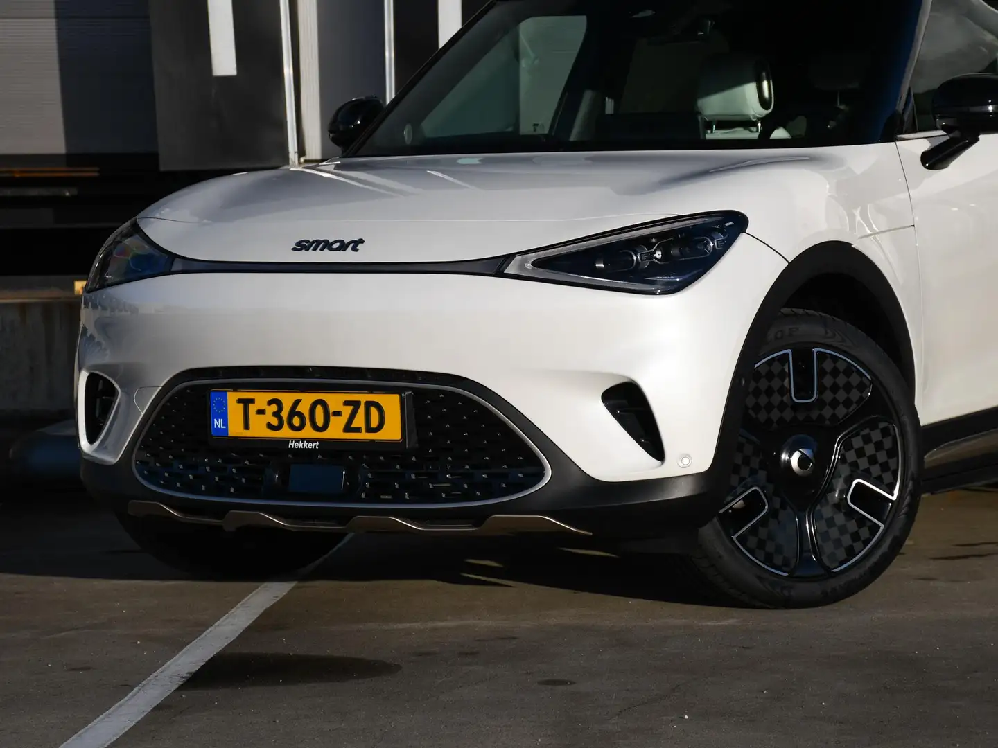 smart #1 Launch Edition 66 kWh 272pk Automaat PANO-DAK | WI Blanc - 2