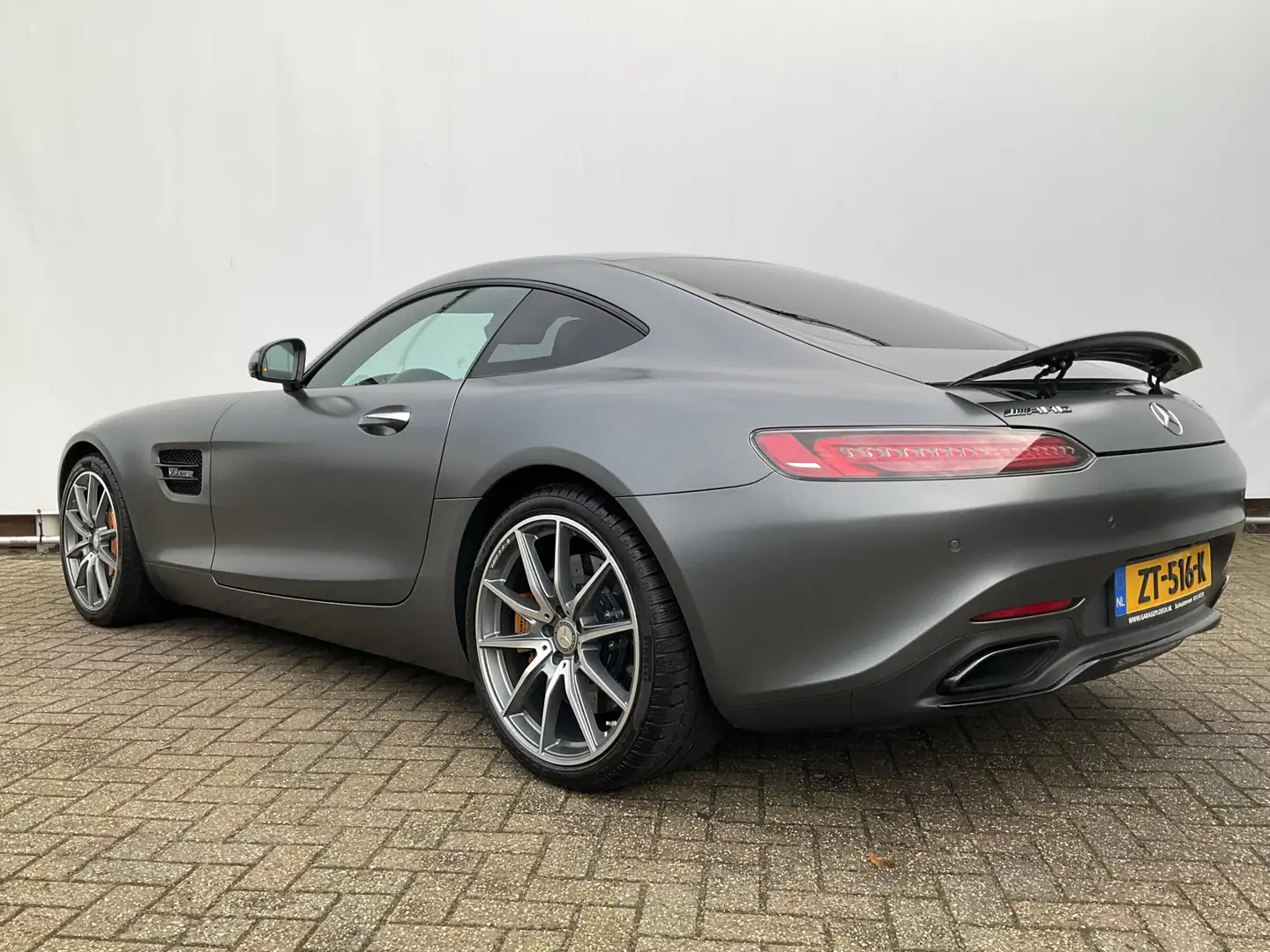 Mercedes-Benz AMG GT 4.0 S Frozen-Grey Pano. Keramisch Nav/Cam Burmeste Gris - 2