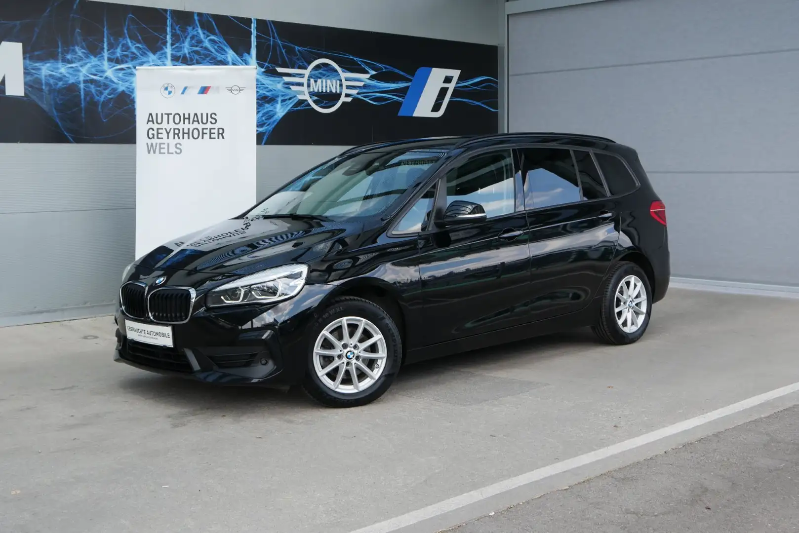BMW 216 d Gran Tourer *7-Sitze/Navi/RFK/Business Line/DAB/PDC* Schwarz - 1