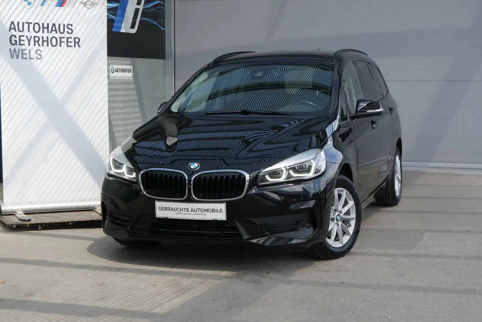BMW 216 d Gran Tourer *7-Sitze/Navi/RFK/Business Line/DAB/PDC* Schwarz - 2