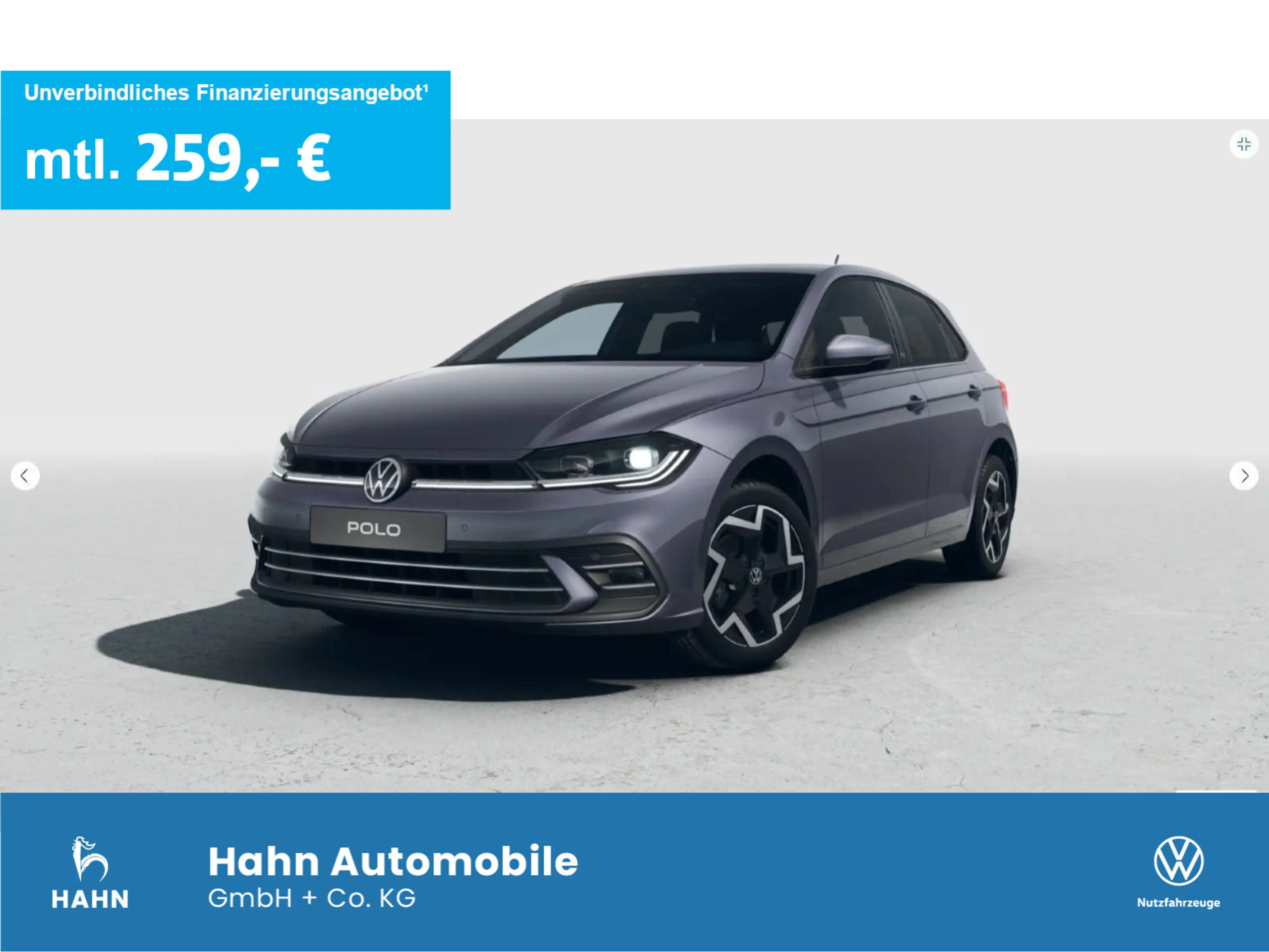 Volkswagen Polo EDITION 50 1,0 l TSI 95 PS 5-Gang