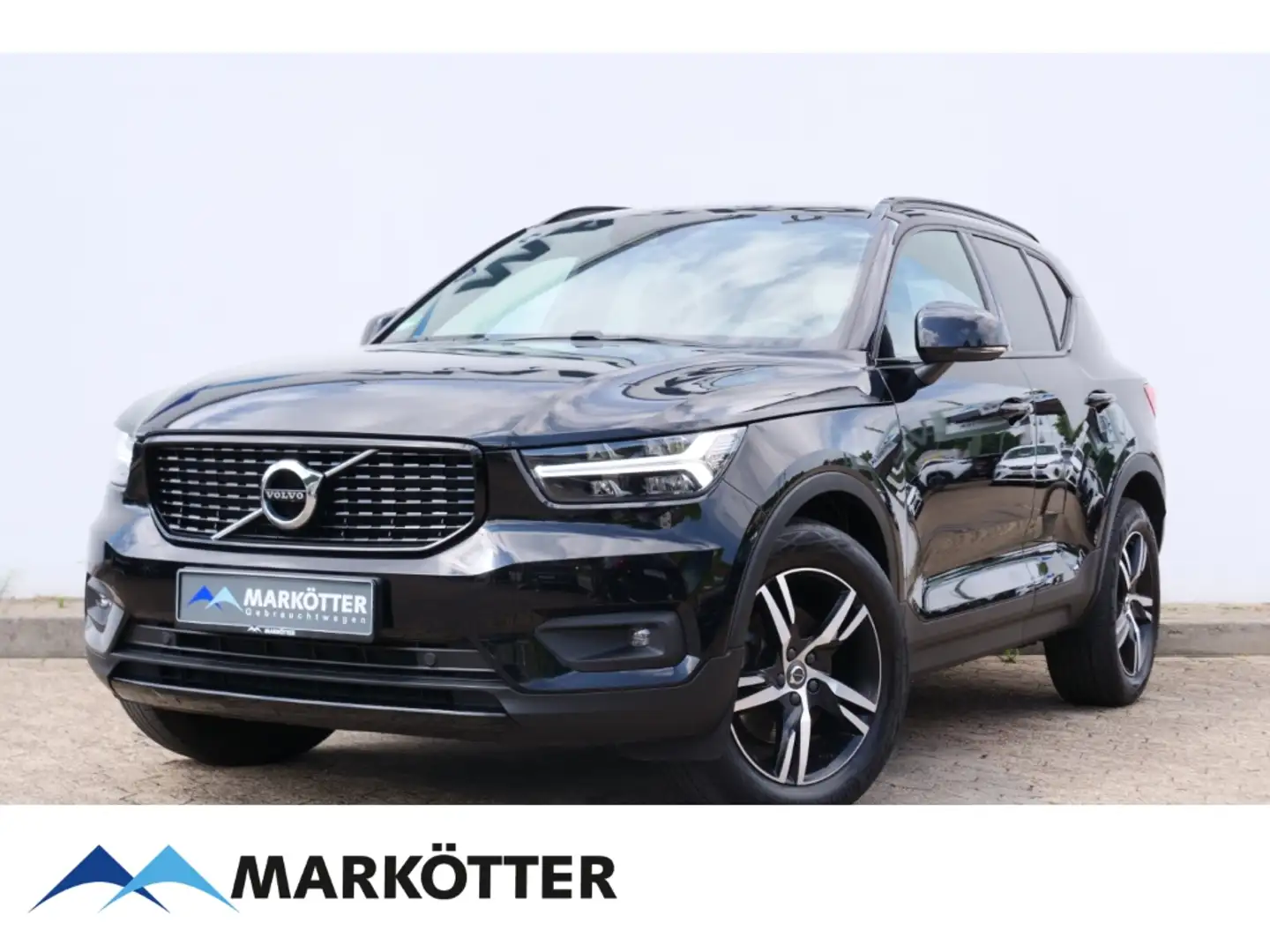 Volvo XC40 D4 AWD R-Design /AHK/CAM/Privacy Glass/ Nero - 1