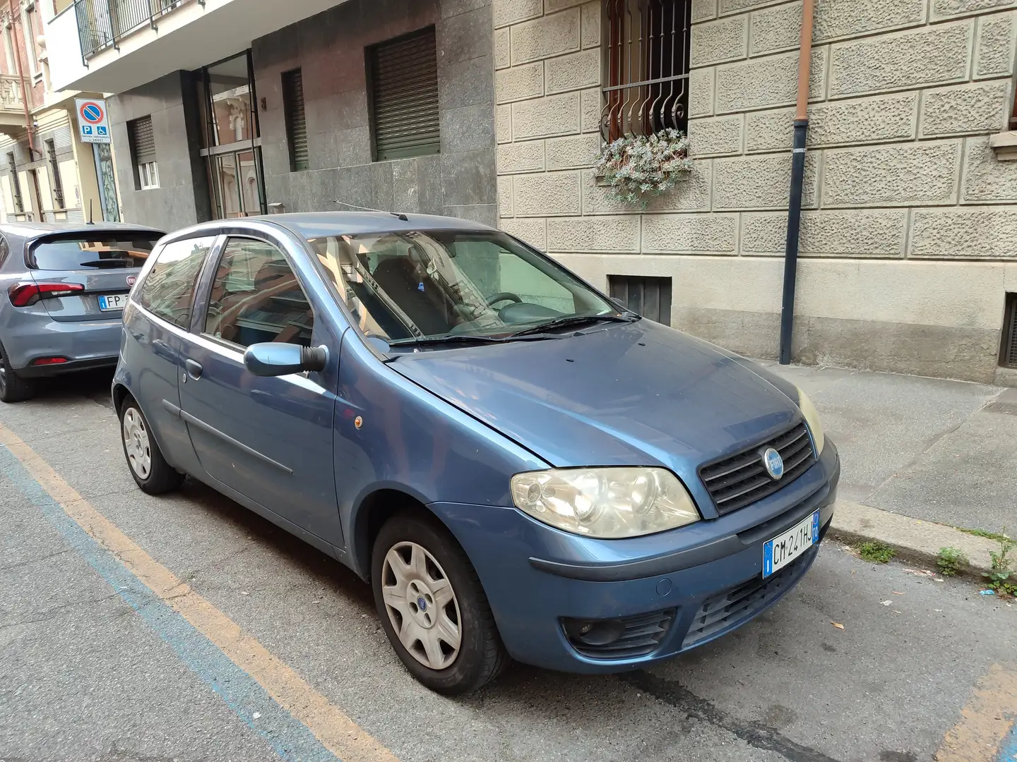 Fiat Punto Punto II 2003 3p 1.2 Active Blu/Azzurro - 1