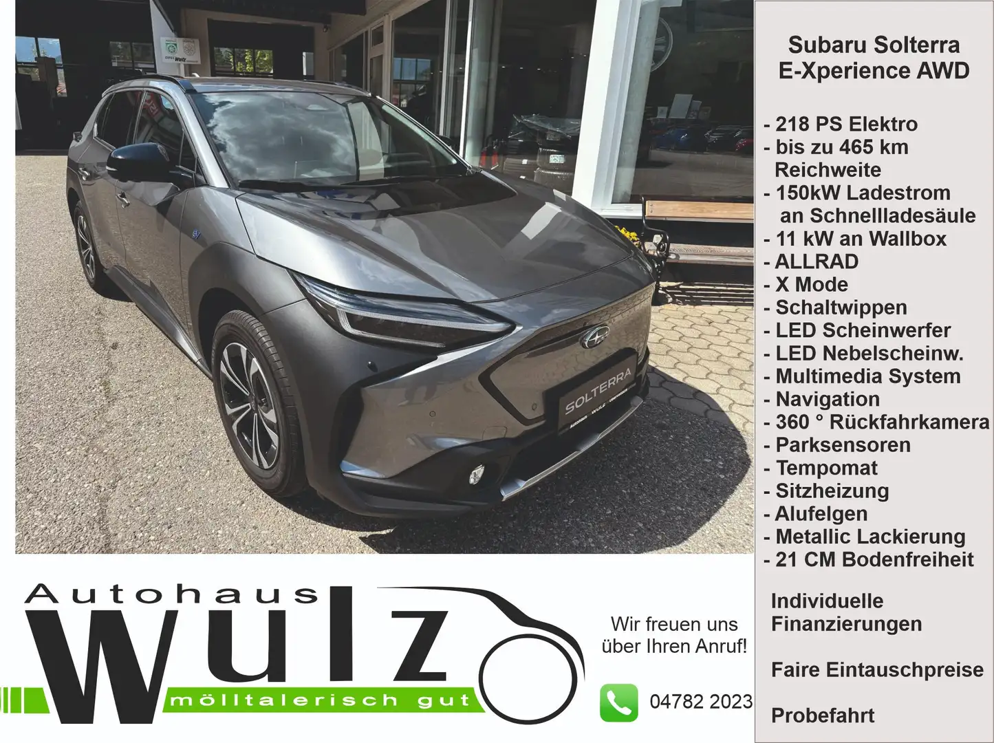 Subaru Solterra E-xperience 71,4kWh AWD Gri - 1