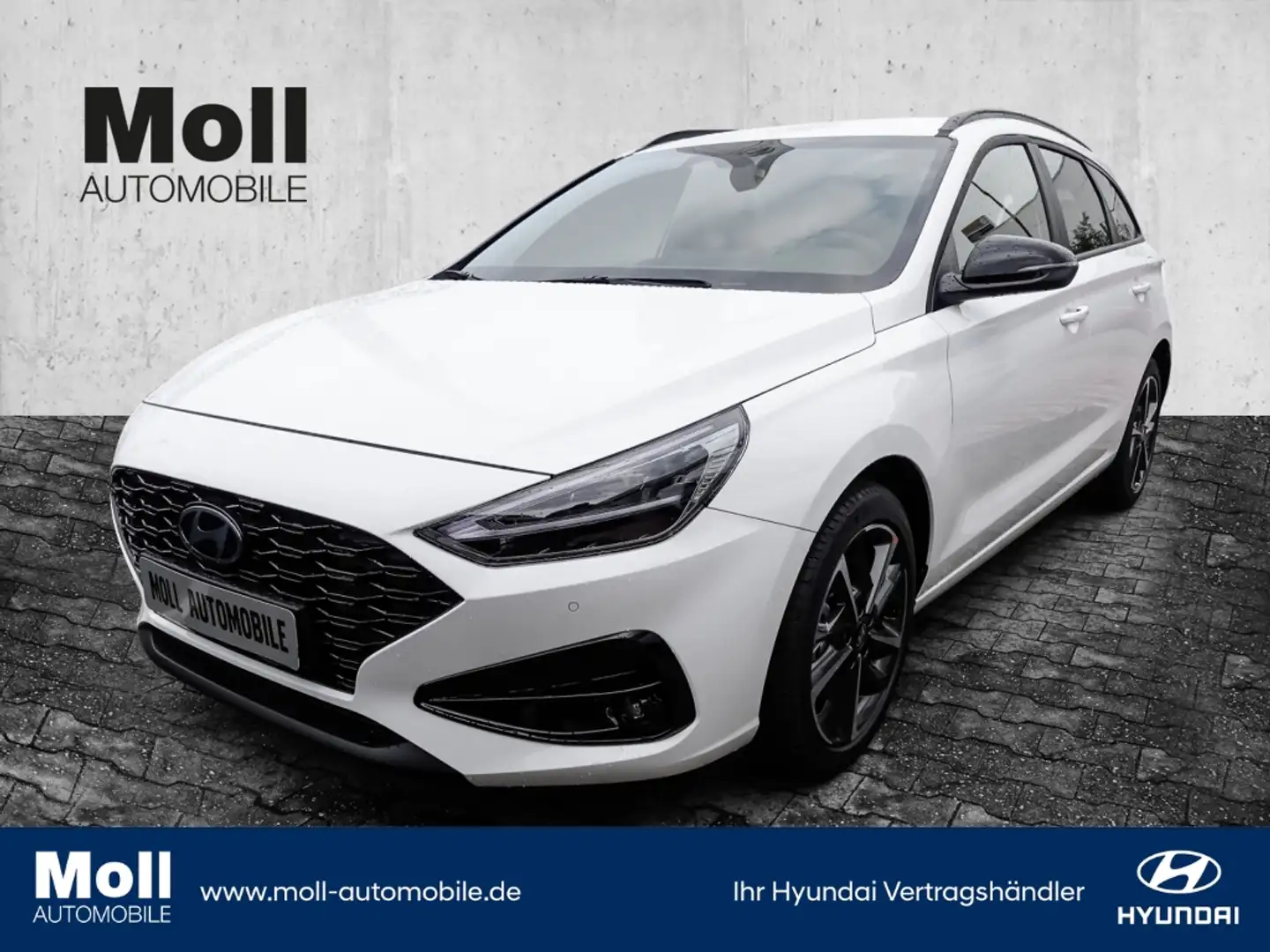 Hyundai i30 Advantage Kombi MY25 DCT Plus Paket Navi LED Weiß - 1