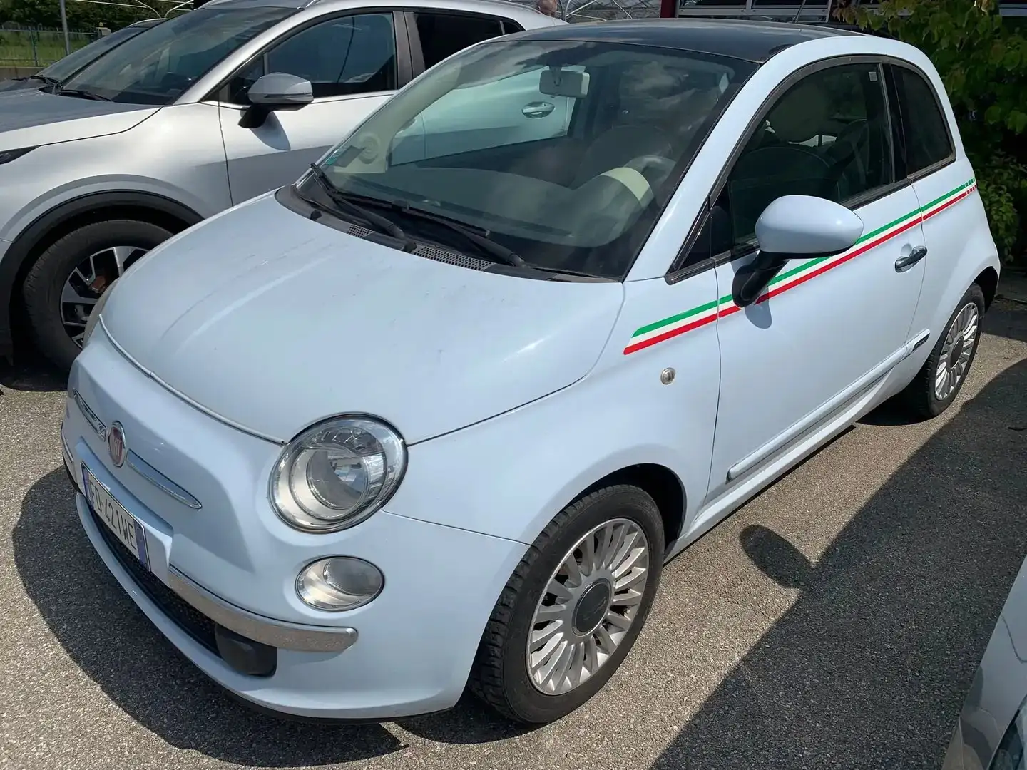 Fiat 500 500 1.3 mjt 16v Lounge 75cv Neopatentati FD421WE Blu/Azzurro - 2