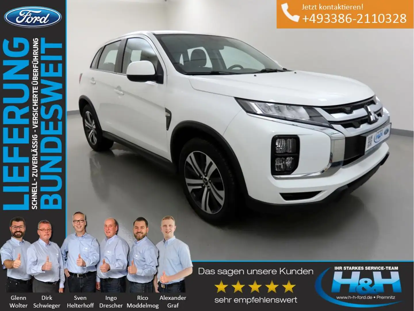 Mitsubishi ASX 2.0 2WD Tempomat+LED Blanco - 1