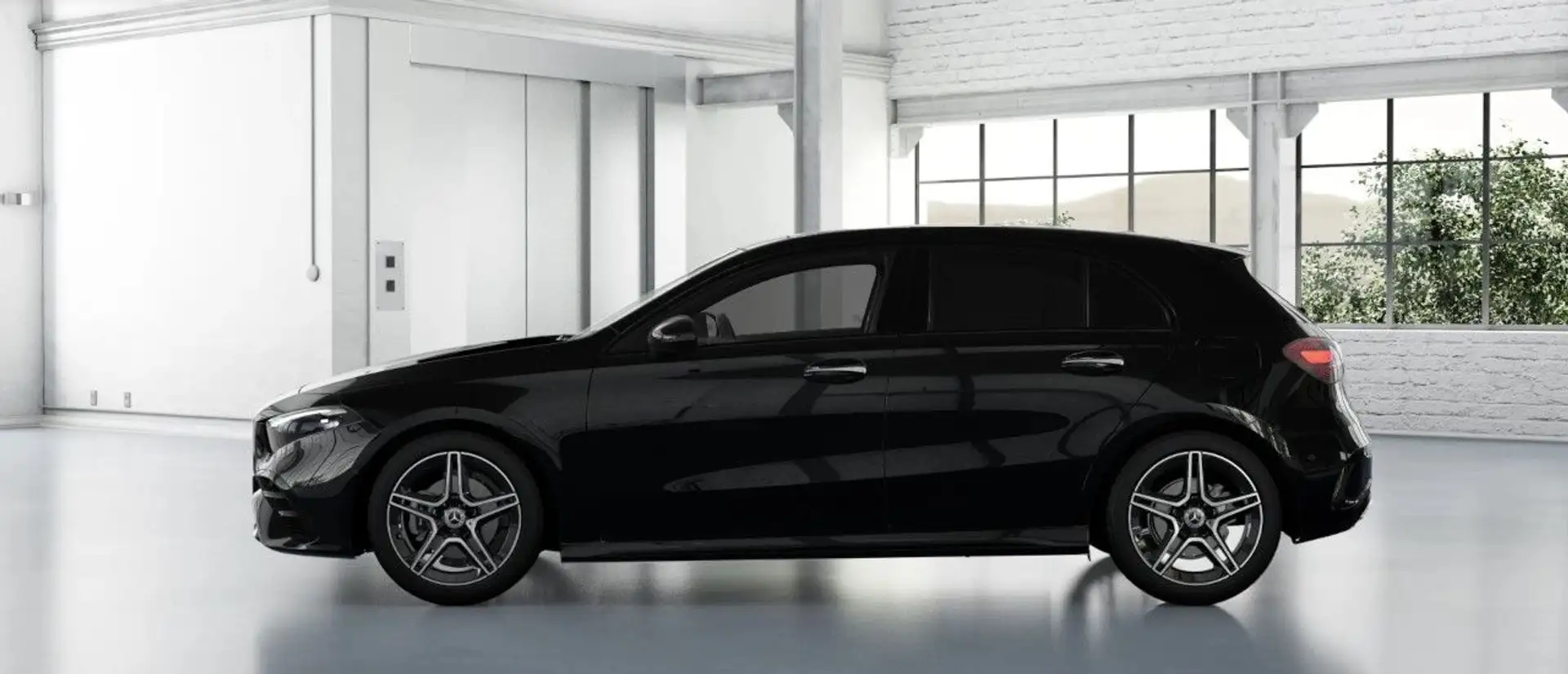 Mercedes-Benz A 200 d Automatic Zwart - 2