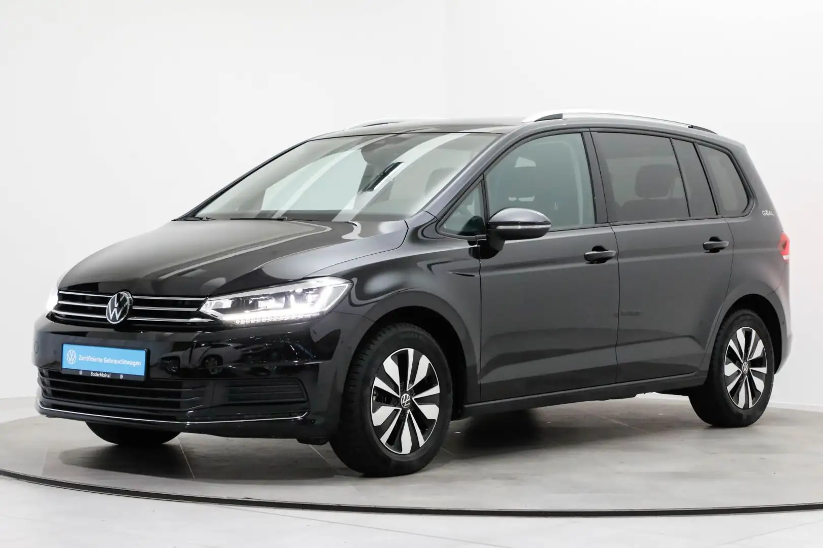 Volkswagen Touran 1.5 TSI DSG Goal 7-S. AHK Virtual ACC LED Schwarz - 2