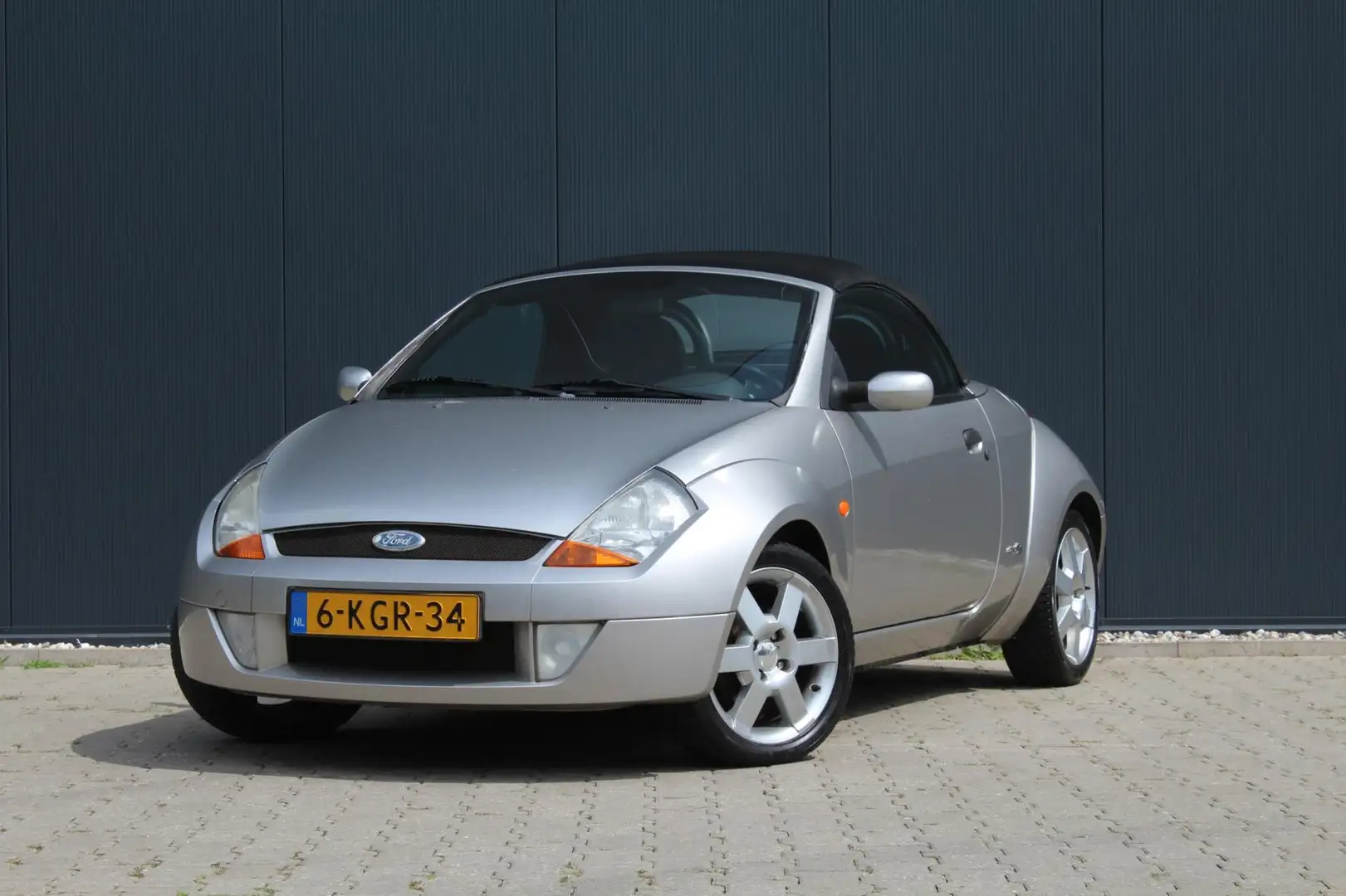 Ford Streetka 1.6 | Airco | Leder | Elektrische ramen | APK | Grau - 2
