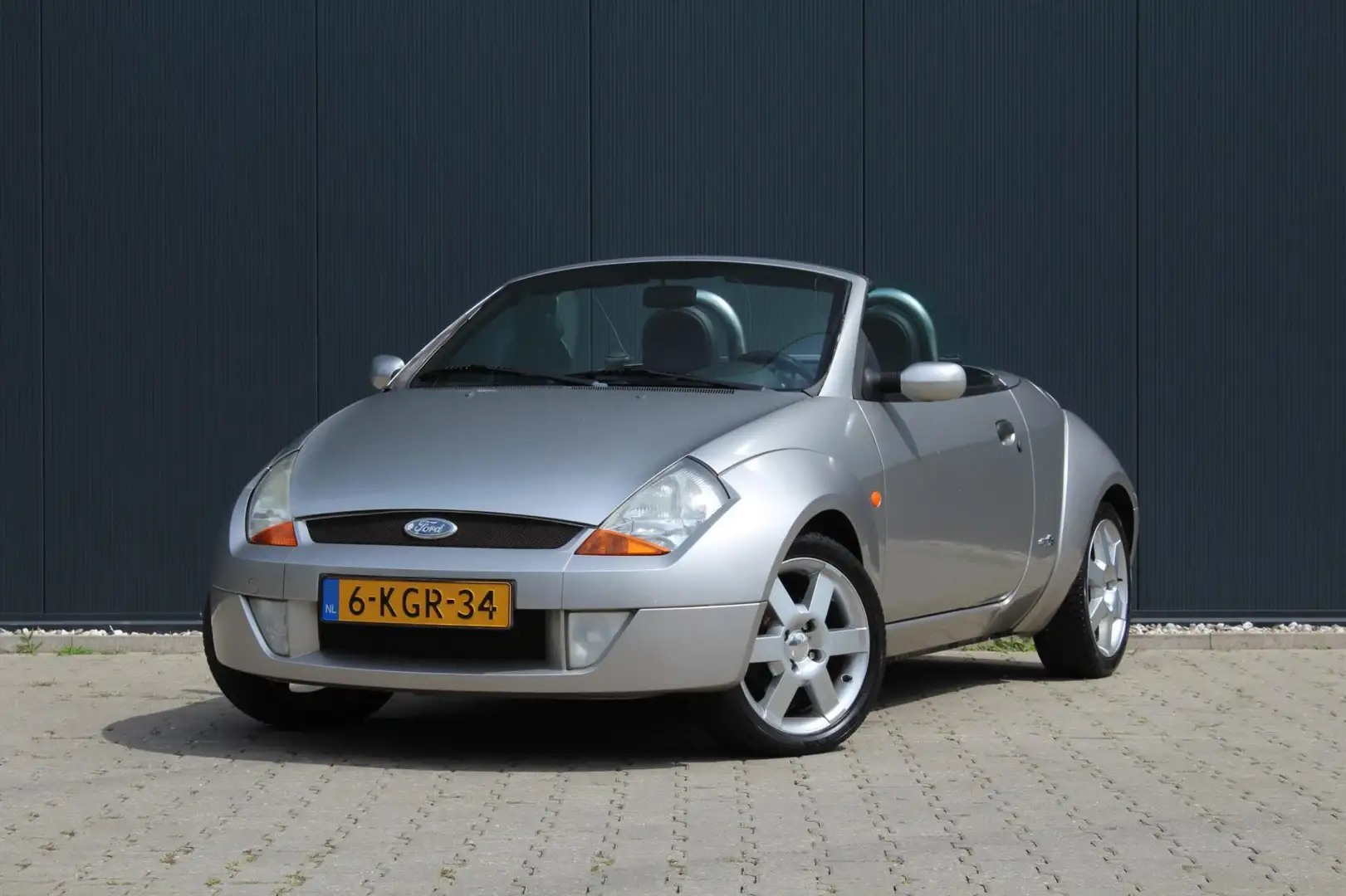 Ford Streetka 1.6 | Airco | Leder | Elektrische ramen | APK | Grau - 1