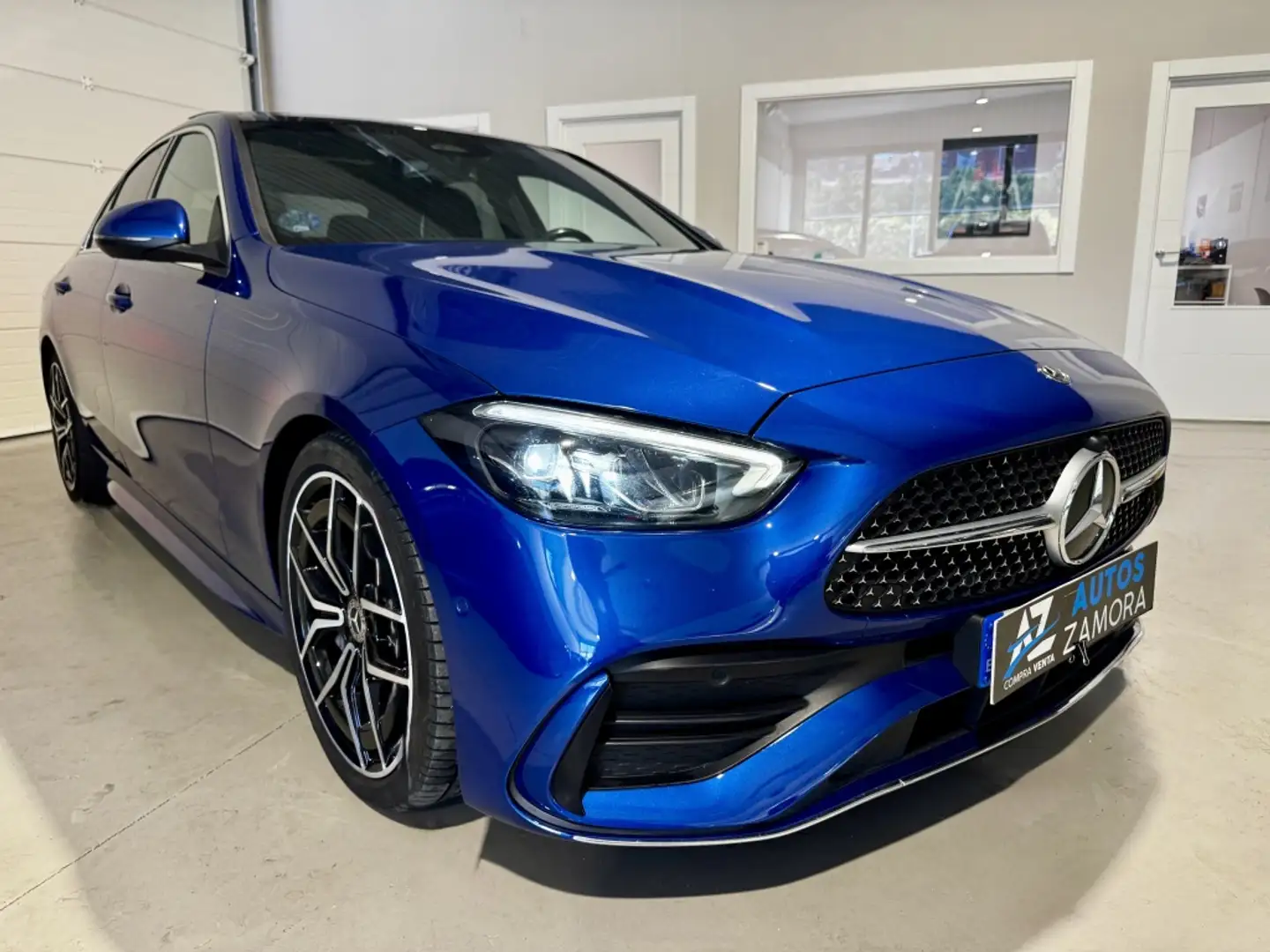 Mercedes-Benz C 220 220d 4Matic 9G-Tronic Bleu - 1