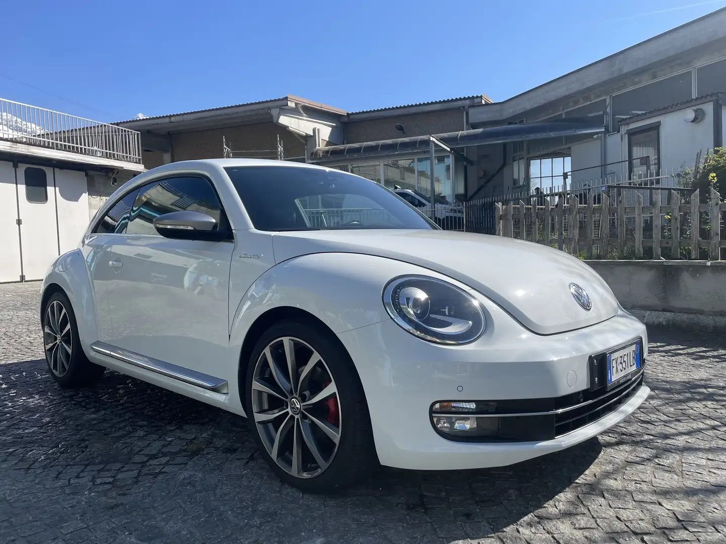 Volkswagen Beetle 2.0 tdi dsg Bianco - 2