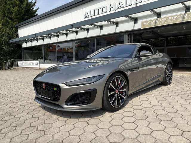 Imagine Jaguar F-Type COUPE R V8 P575 AWD BLACK PANO MEMORY TOTWINKEL