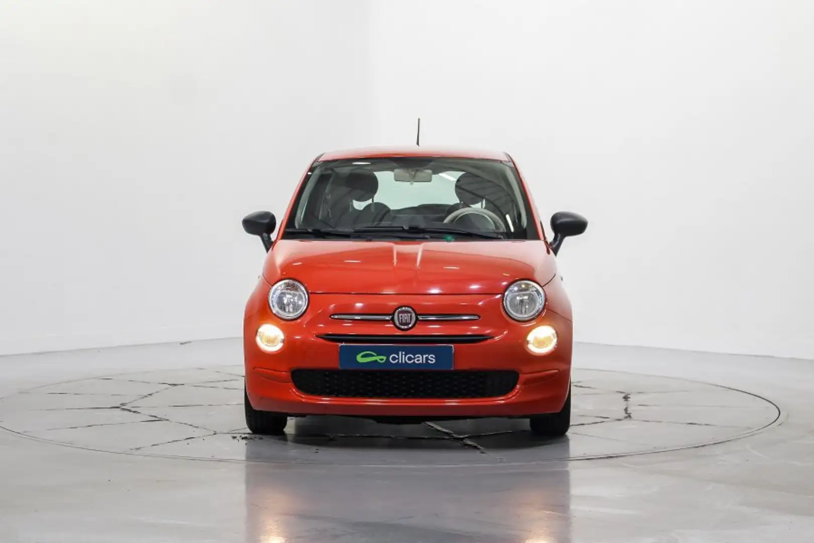 Fiat 500 1.0 Hybrid Cult 52kW Orange - 2
