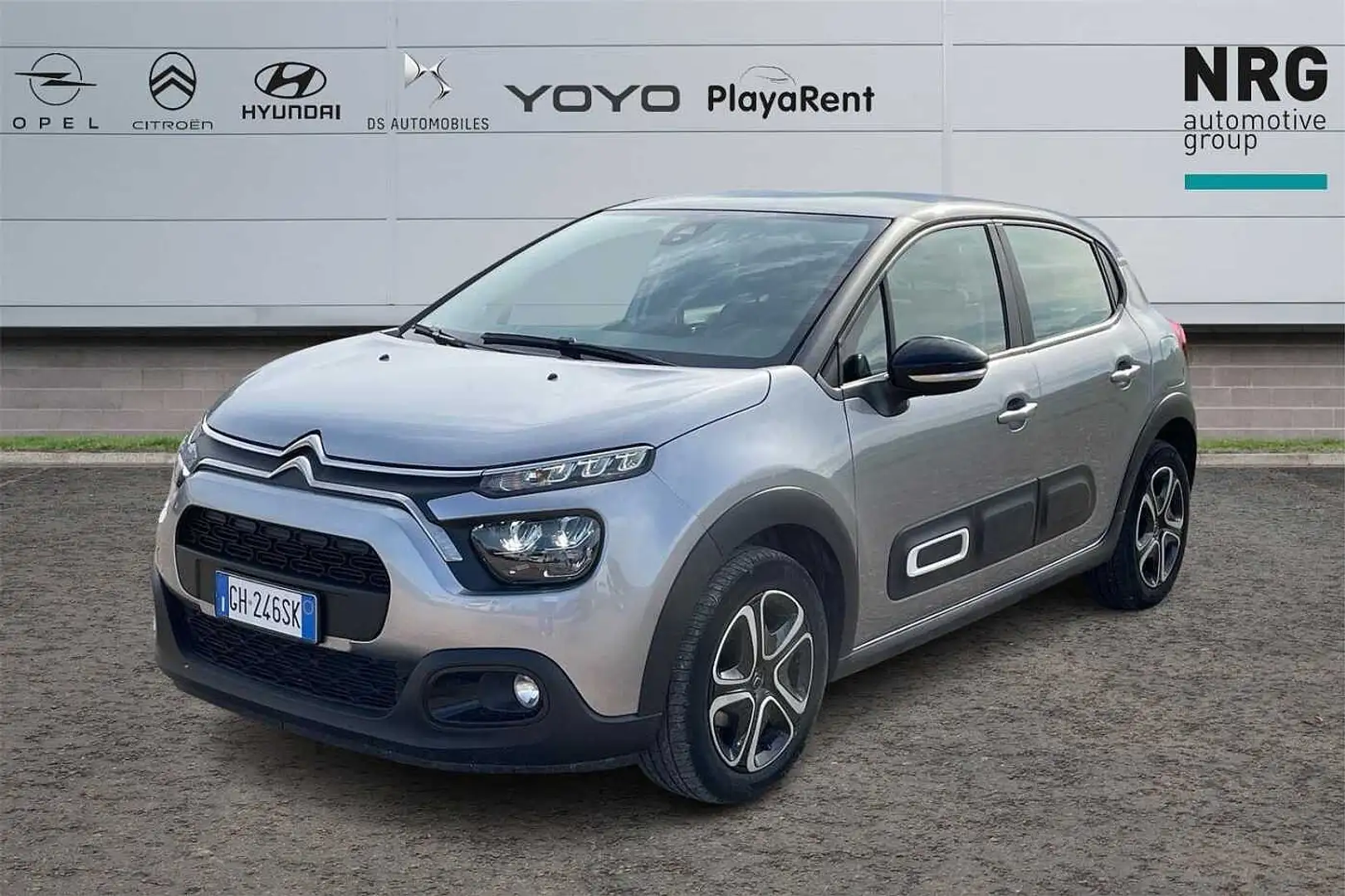 Citroen C3 3ª serie PureTech 83 S&S Feel Pack Grigio - 1