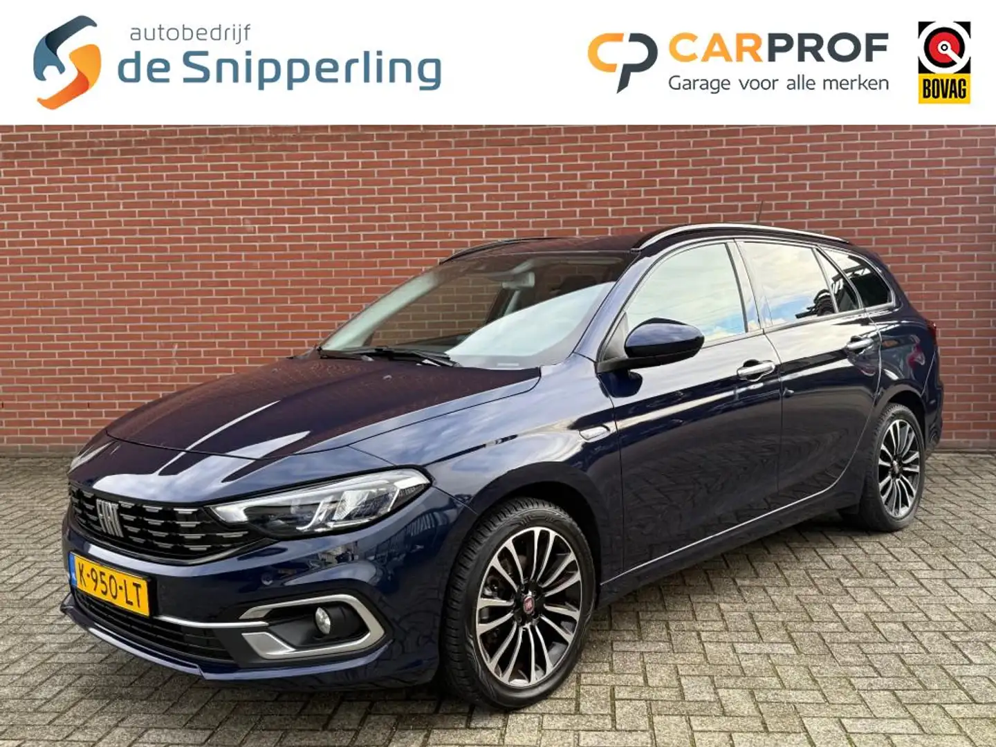 Fiat Tipo 1.0 LIFE NAVI CRUISE CARPLAY CLIMA CAMERA PDC Blauw - 1