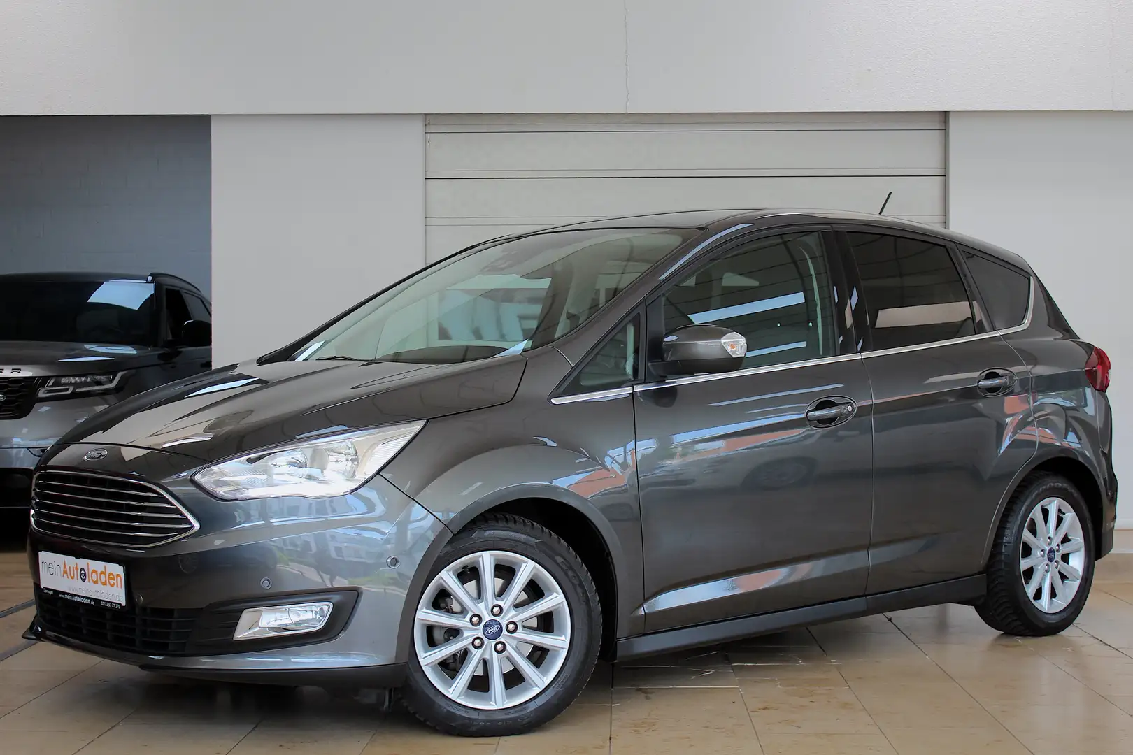 Ford C-Max 1.0 Titanium* 1.HAND*25.650KM*NAVI*AHK*PARKASSIST* Šedá - 1