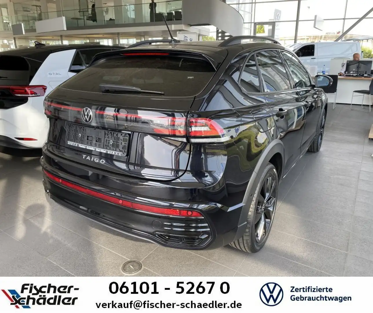 Volkswagen Taigo R-Line 1.5TSI*DSG*RLine*BlackStyle*Navi*IQ Schwarz - 2