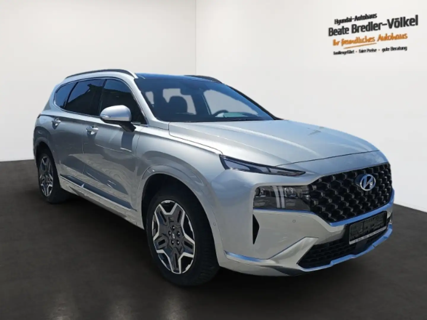 Hyundai SANTA FE Signature PHEV 4WD Panoramadach AHK Silber - 2