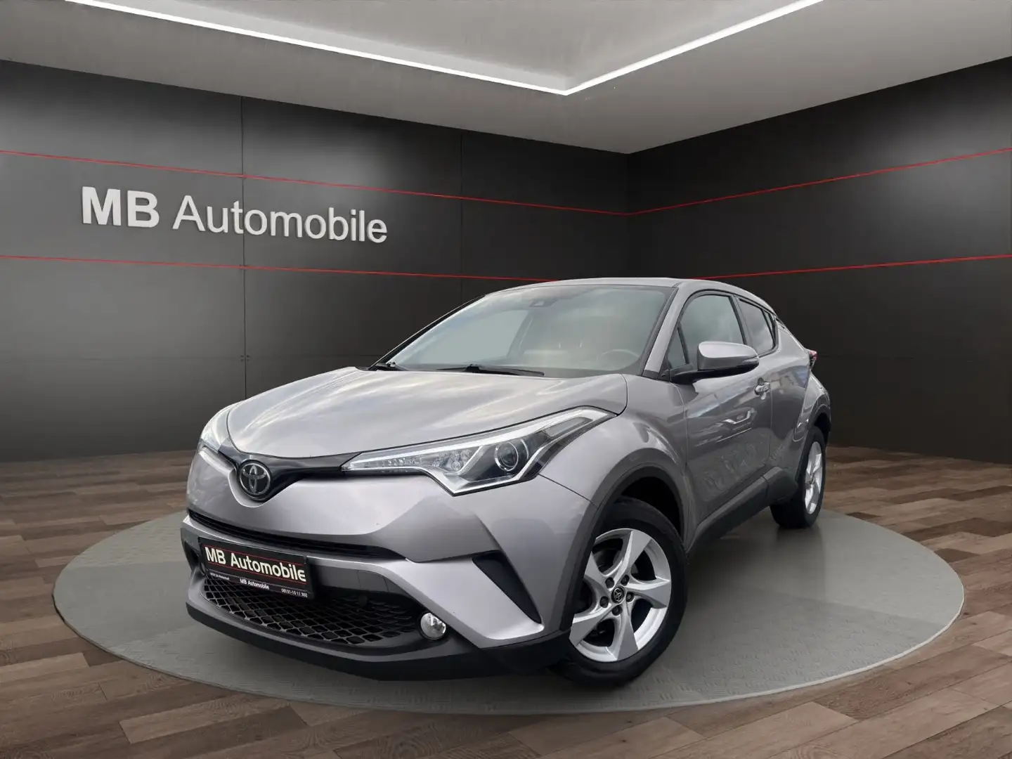 Toyota C-HR Flow 1.Hand LM/Klimaa./LED/R-Kamera Grau - 1
