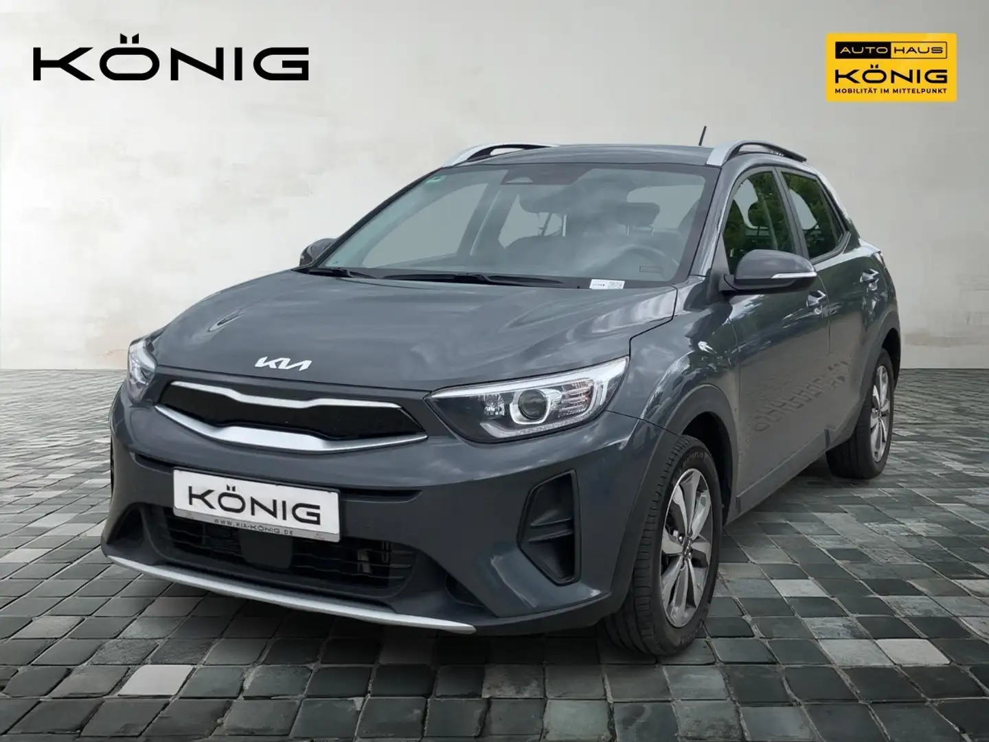 Kia Stonic 1.0T 100 VISION AHK TEMPOMAT Grau - 1