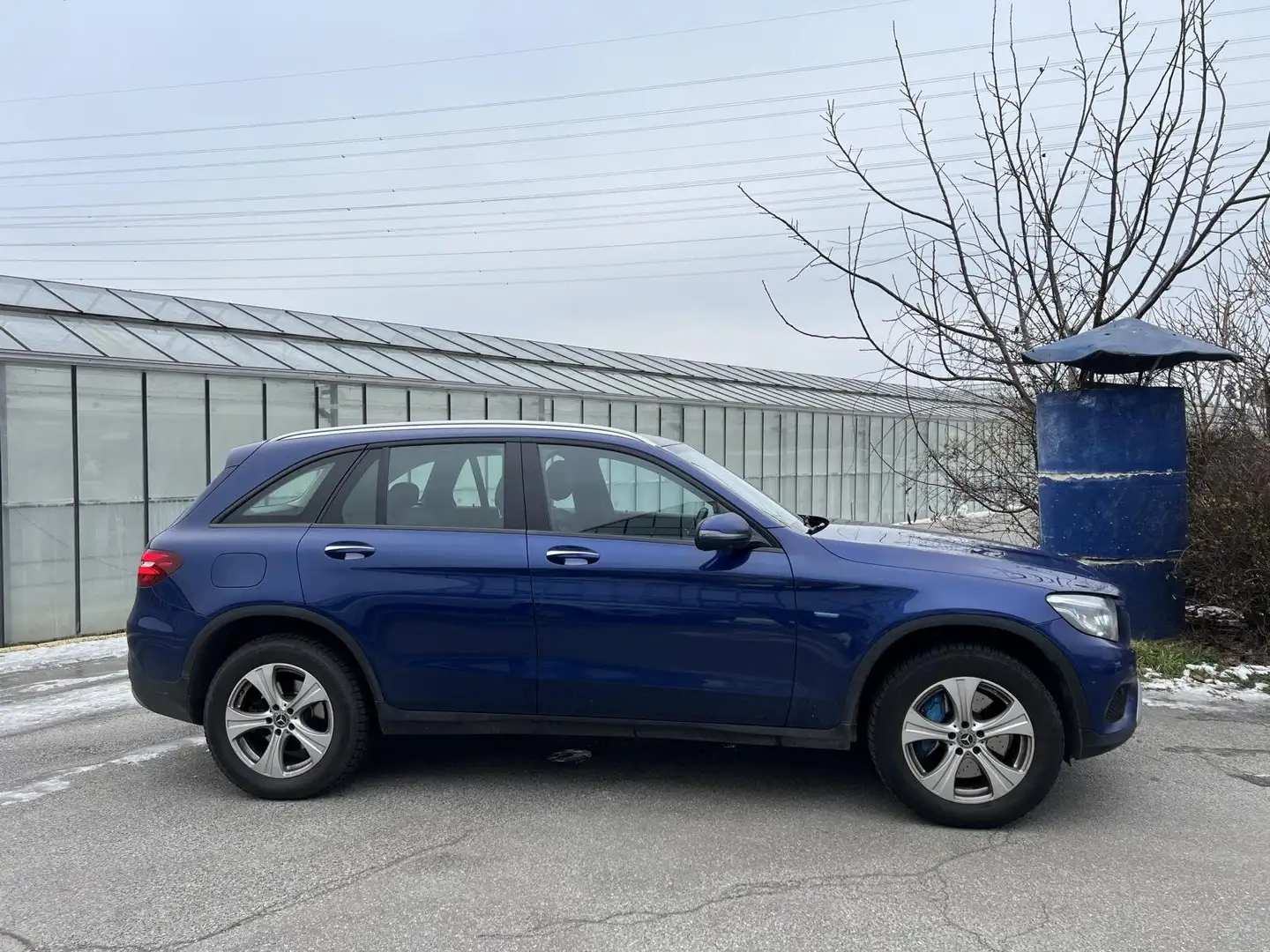 Mercedes-Benz GLC 350 GLC 350 4Matic A-Edition LED 360Kamera 1.Bes PHEV Bleu - 2