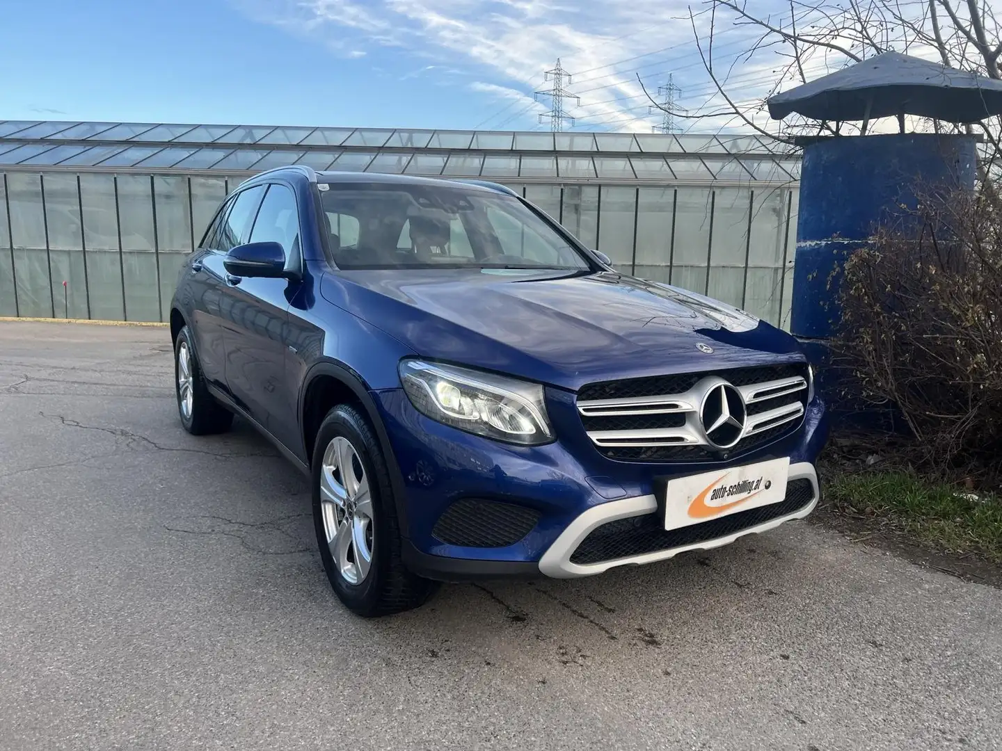 Mercedes-Benz GLC 350 GLC 350 4Matic A-Edition LED 360Kamera 1.Bes PHEV Blau - 1