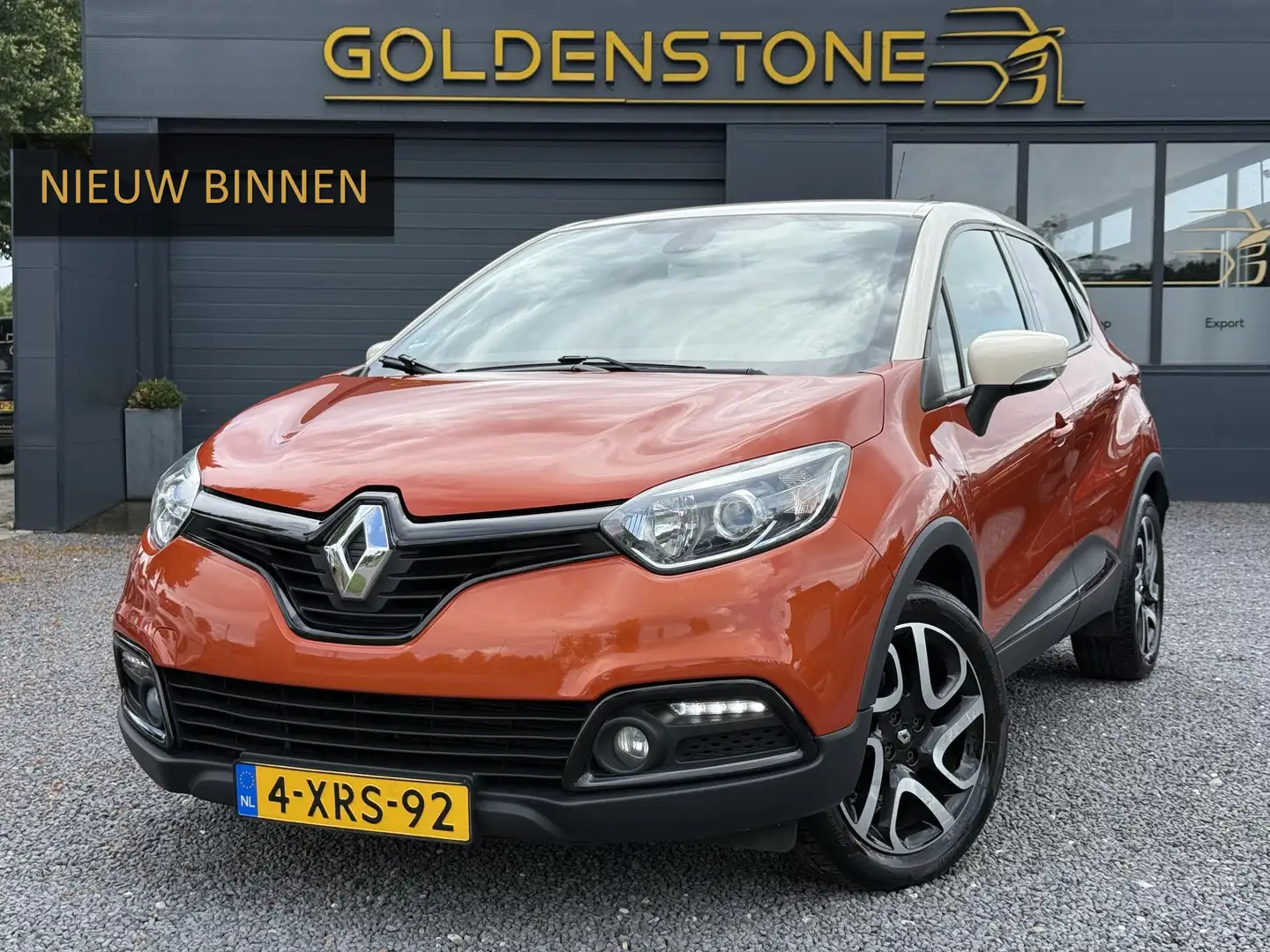 Renault Captur 0.9 TCe Dynamique 2e Eigenaar,Navi,Clima,Cruise,Tr narančasta - 1