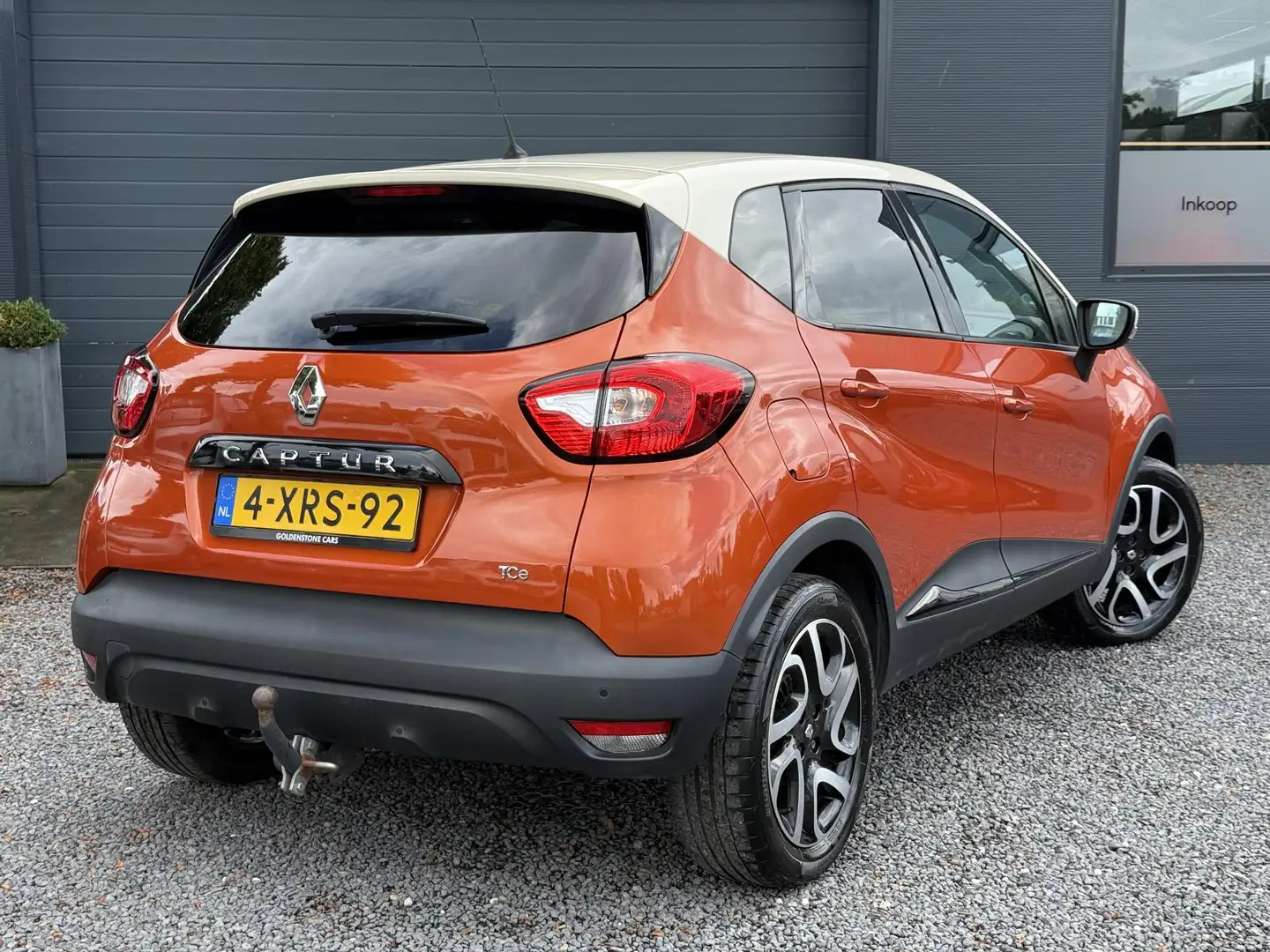 Renault Captur 0.9 TCe Dynamique 2e Eigenaar,Navi,Clima,Cruise,Tr narančasta - 2