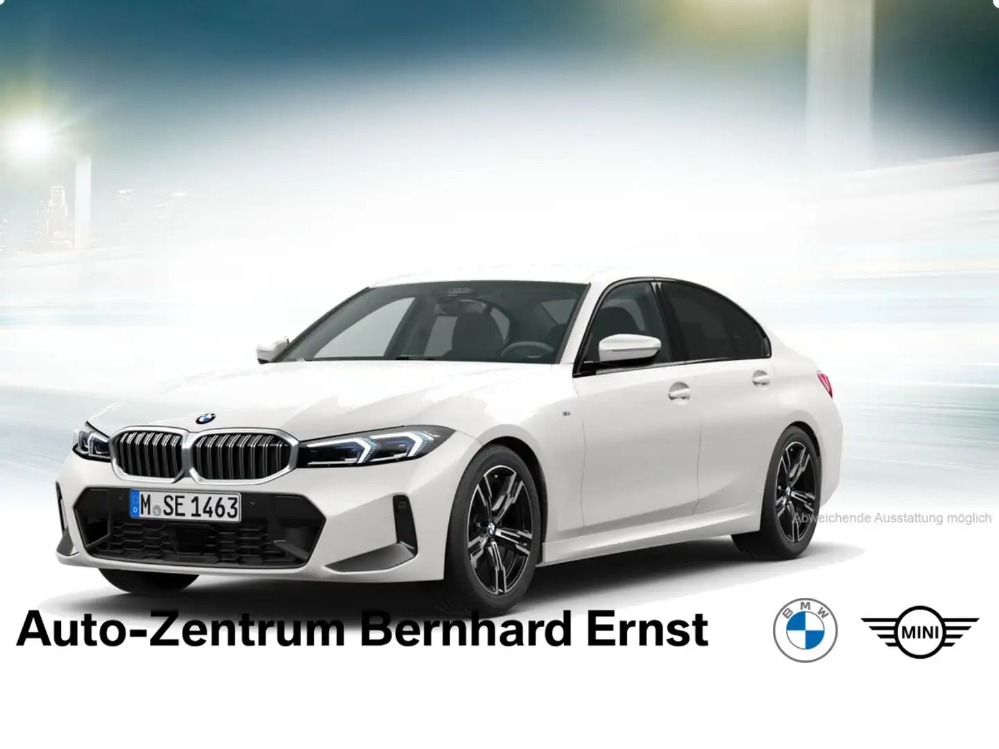 BMW 320 d xDrive Aut. M Sport ACC+ 360° HuD LED HIFI Blanc - 1