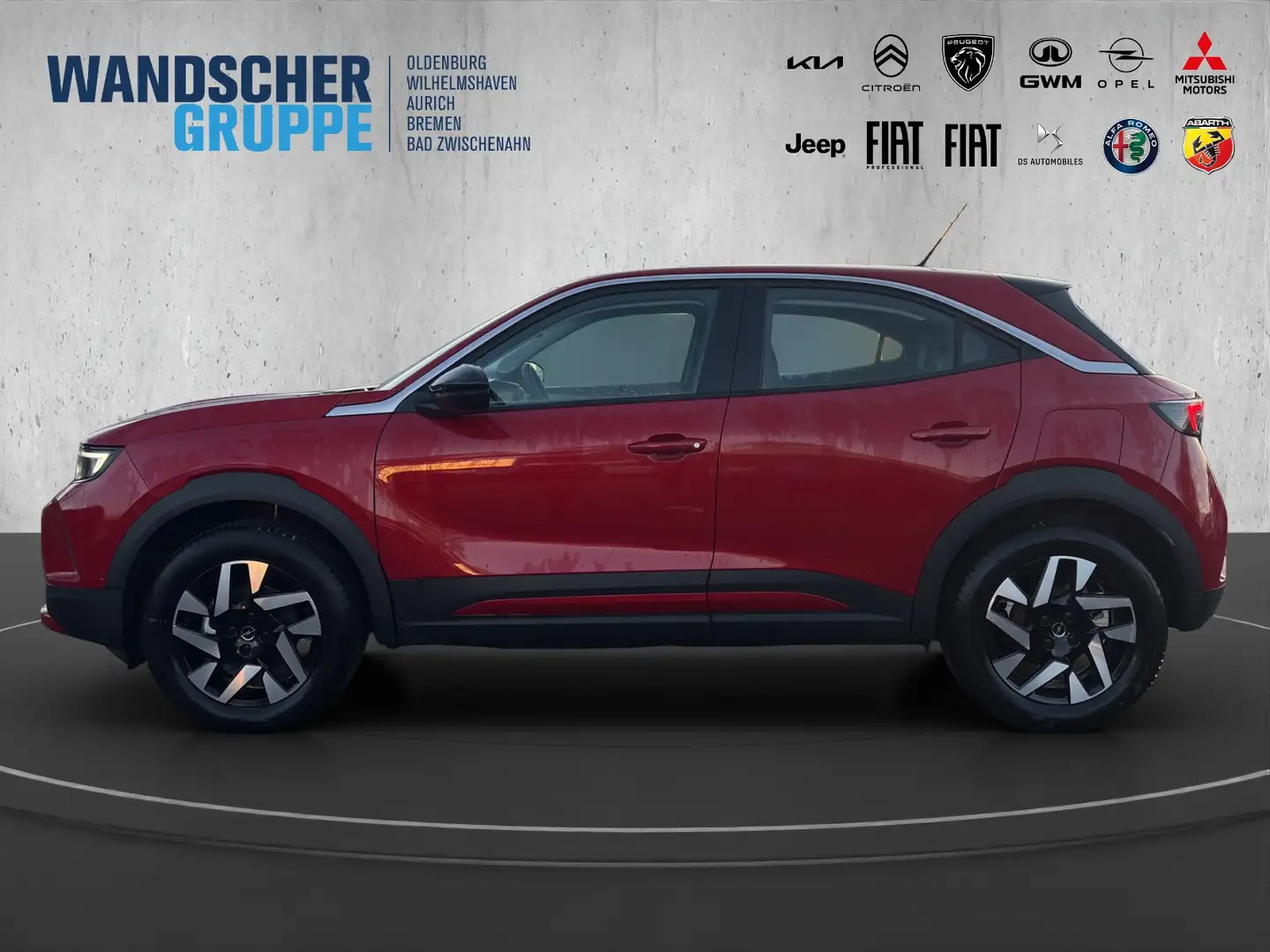 Opel Mokka 1.2 Turbo Elegance +Navi+Kam.+KeyLess+SHZ Rot - 2