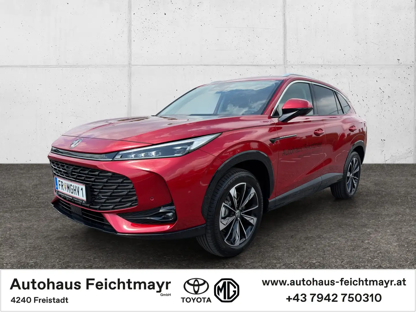 MG HS Hybrid Luxury 5t. Rot - 1