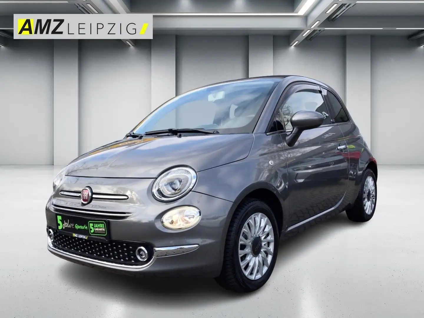 Fiat 500C 500 Cabrio 1.2 8V Lounge *Statdflitzer* Grau - 1