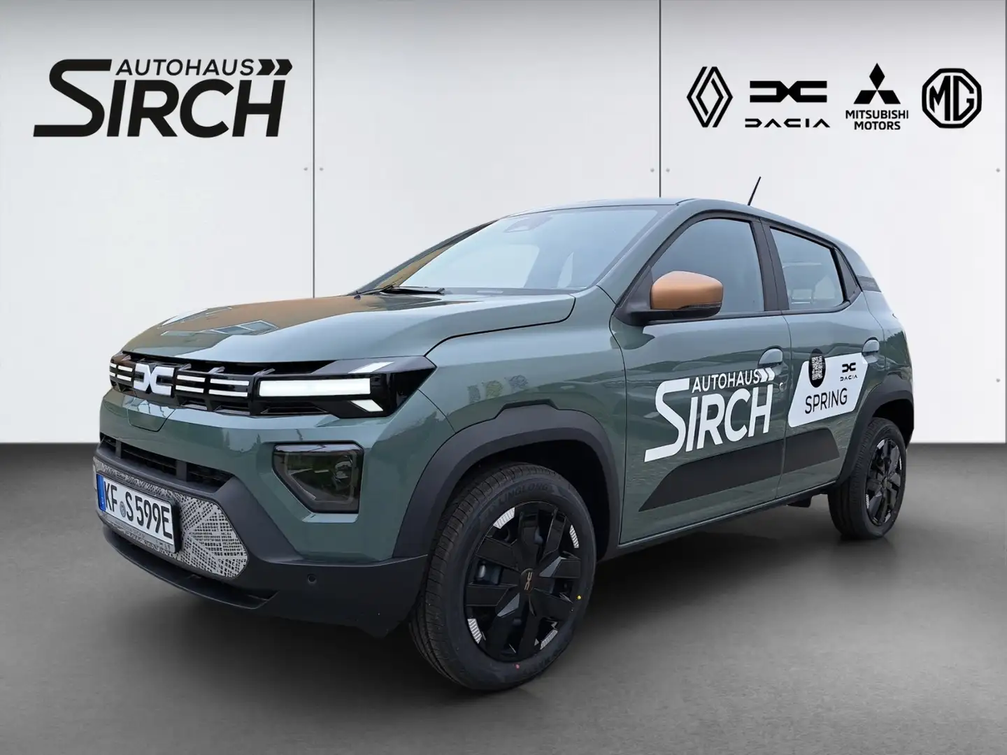 Dacia Spring Extreme ELECTRIC 65 *KLIMA*BC*ZV* Verde - 1
