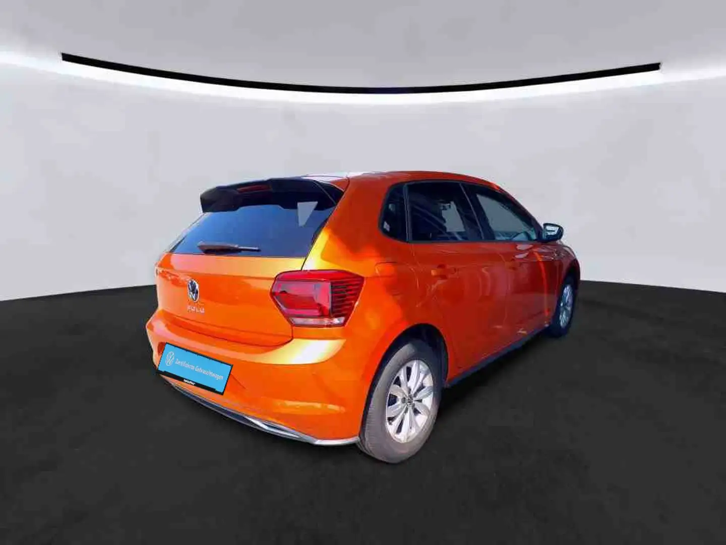 Volkswagen Polo R-Line Highline 1.0 TSI DSG/SHZ, PDC, Klima Orange - 2