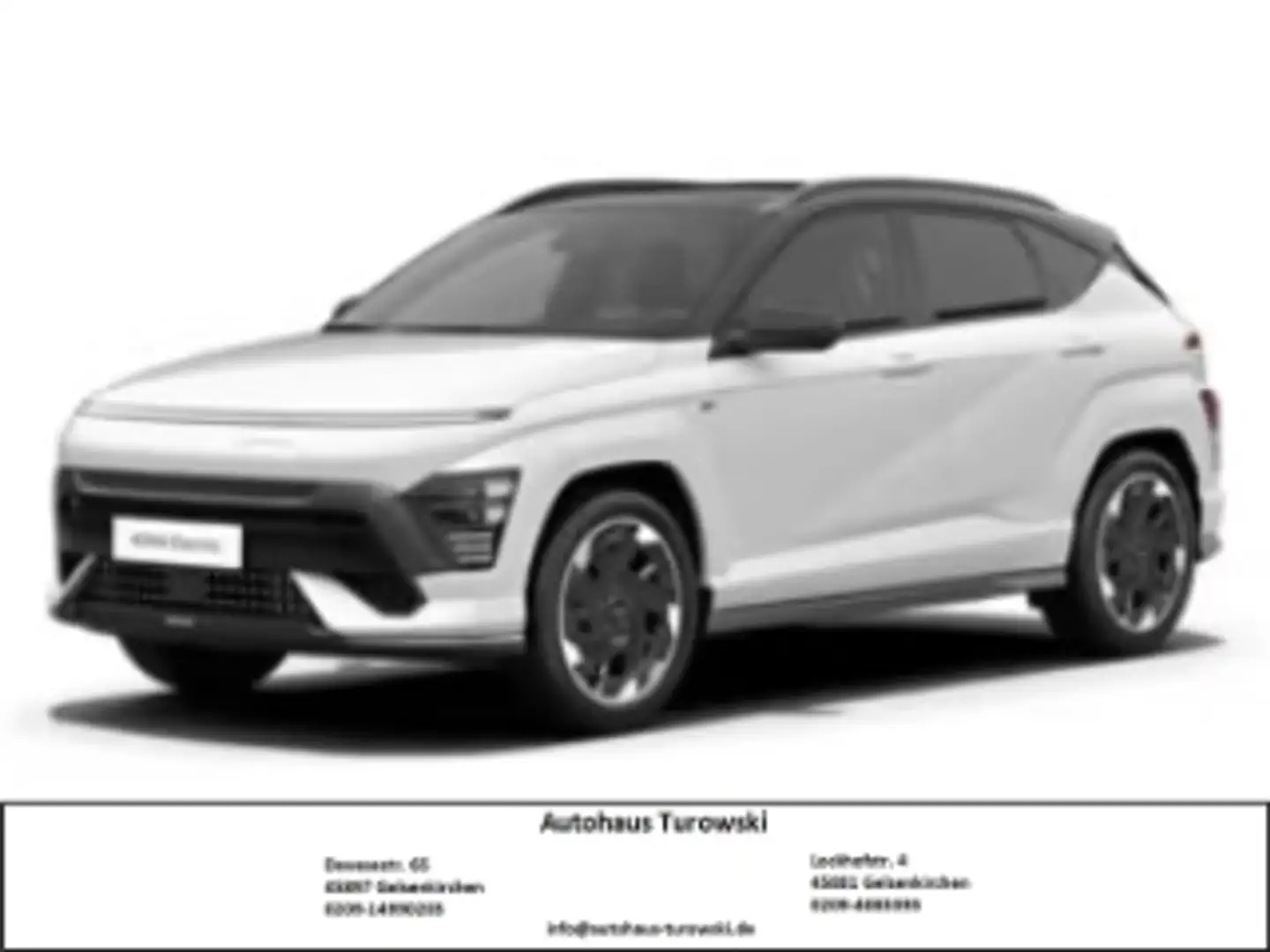 Hyundai KONA 1.6 T-GDI DCT N Line Navi Digitales Cockpit LED AC Weiß - 1